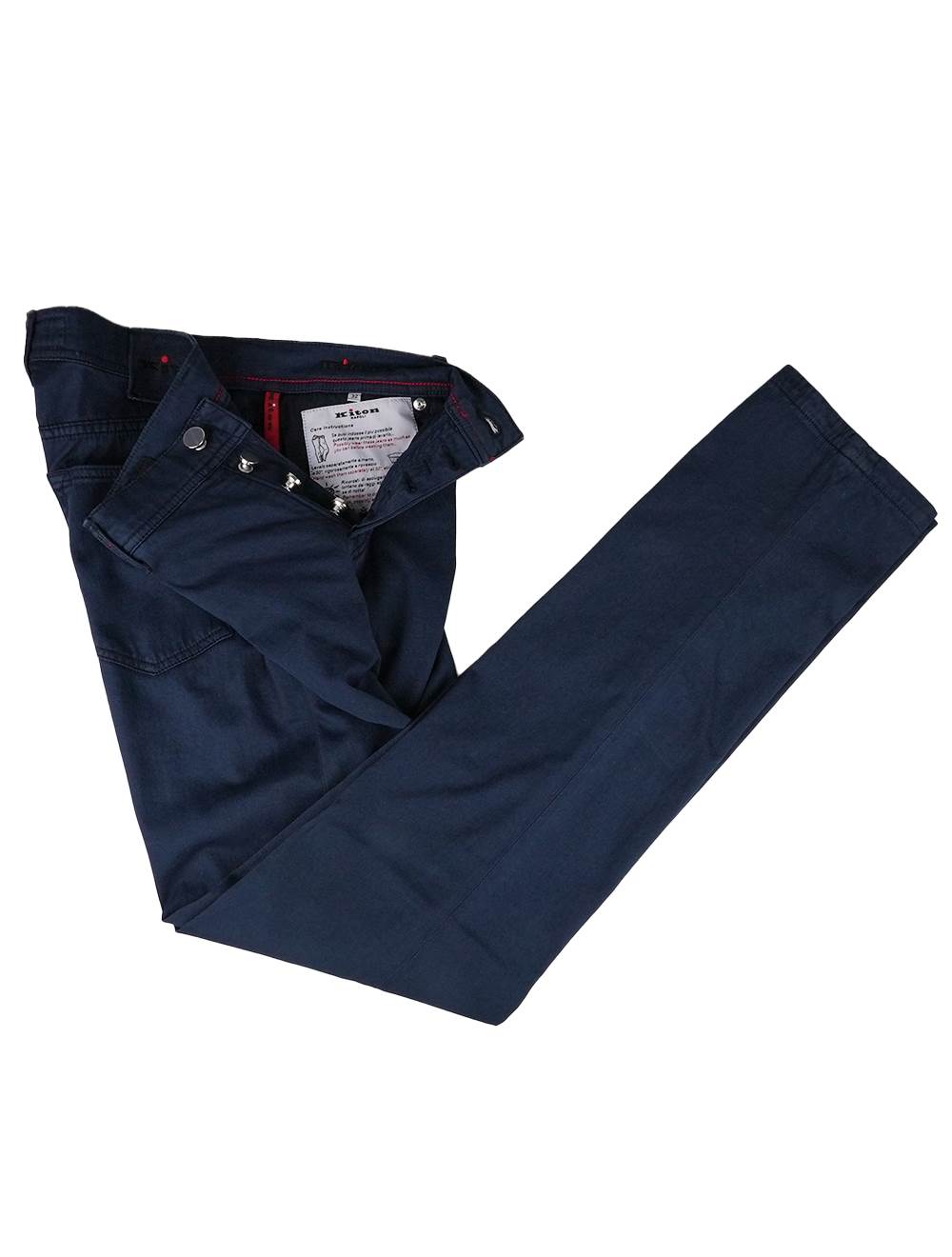 Kiton Blue Cotton Ea Jeans