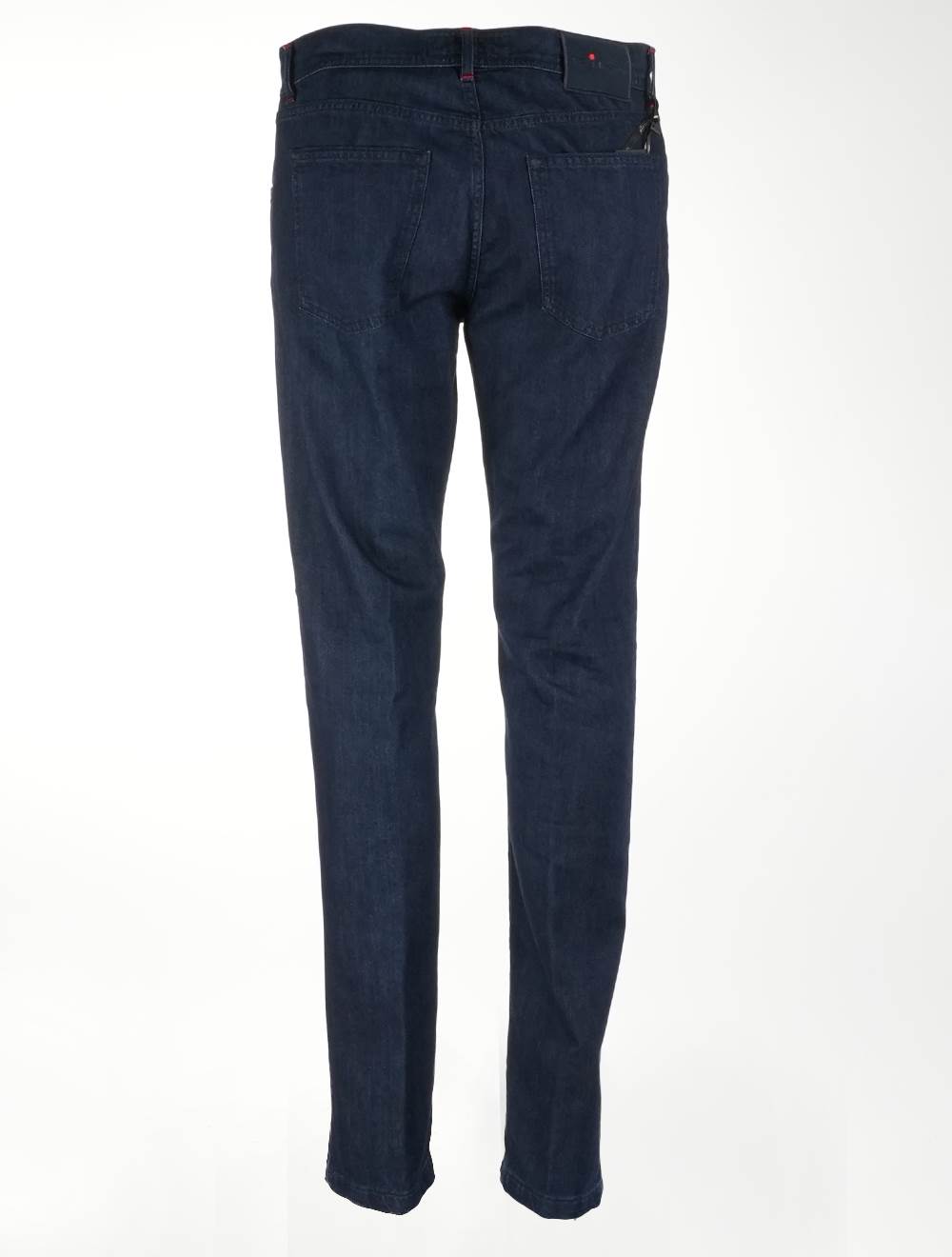Kiton Blue Cotton Jeans