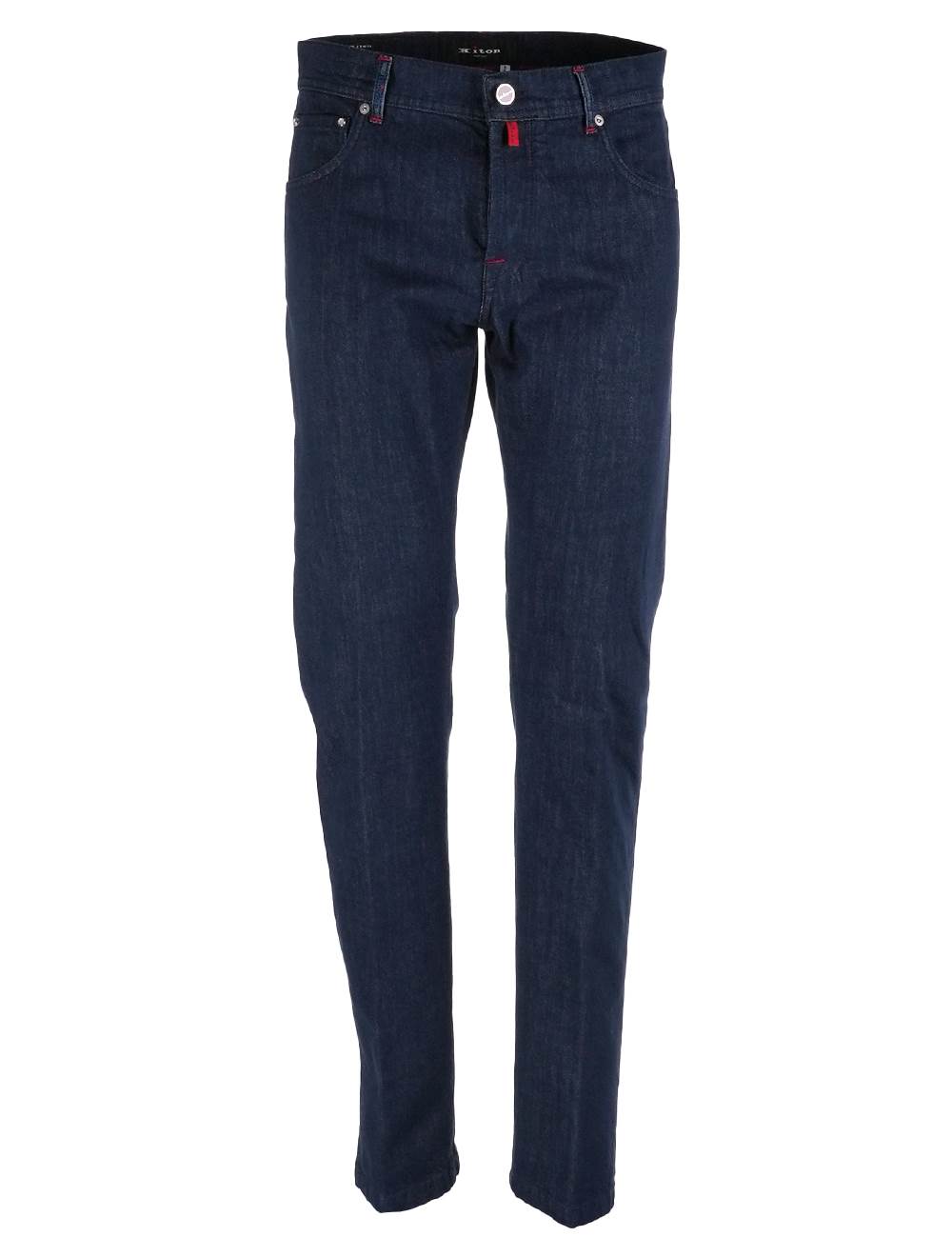 Kiton Kiton Blue Cotton Jeans Blue 000