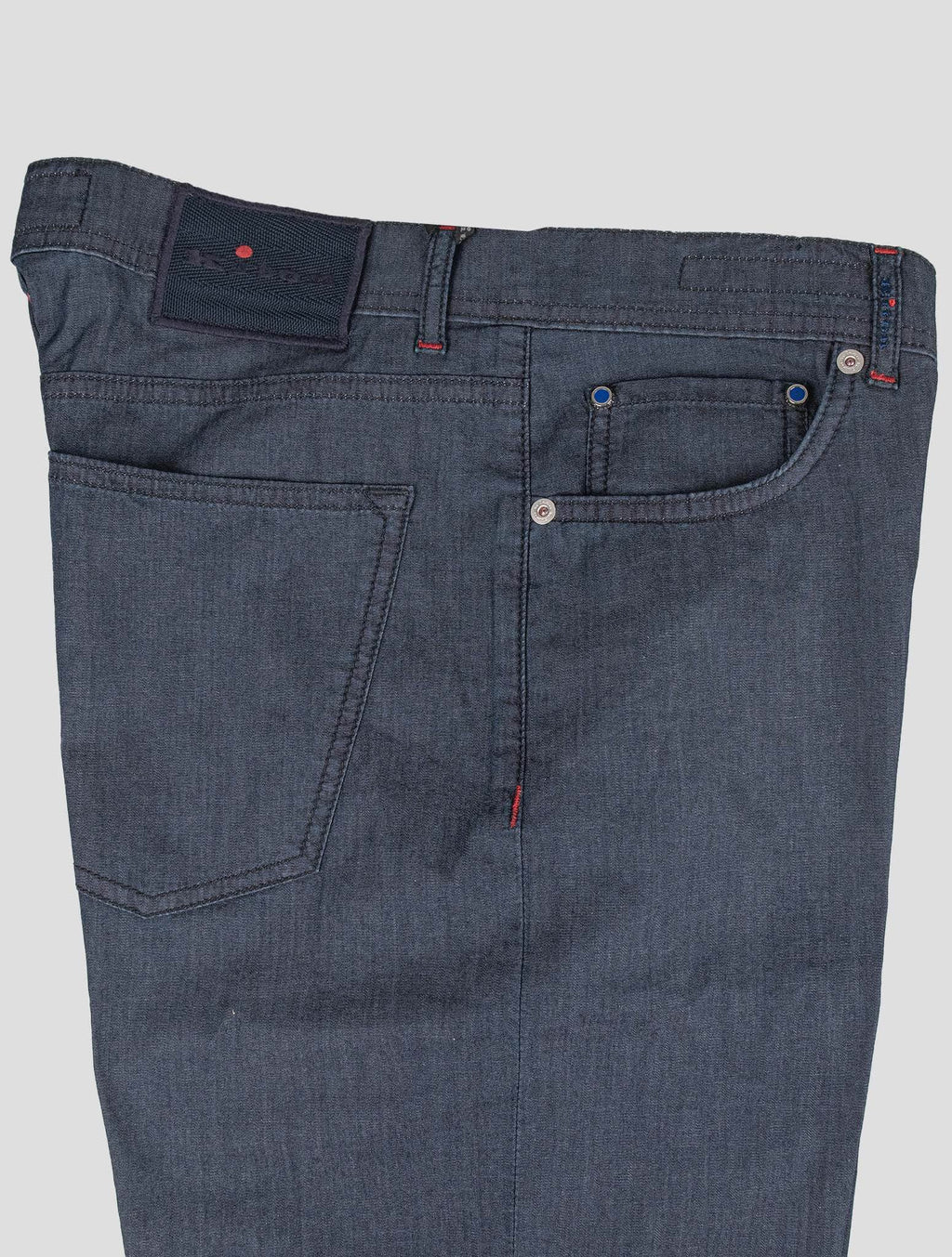 Kiton Blue Cotton Ea Jeans
