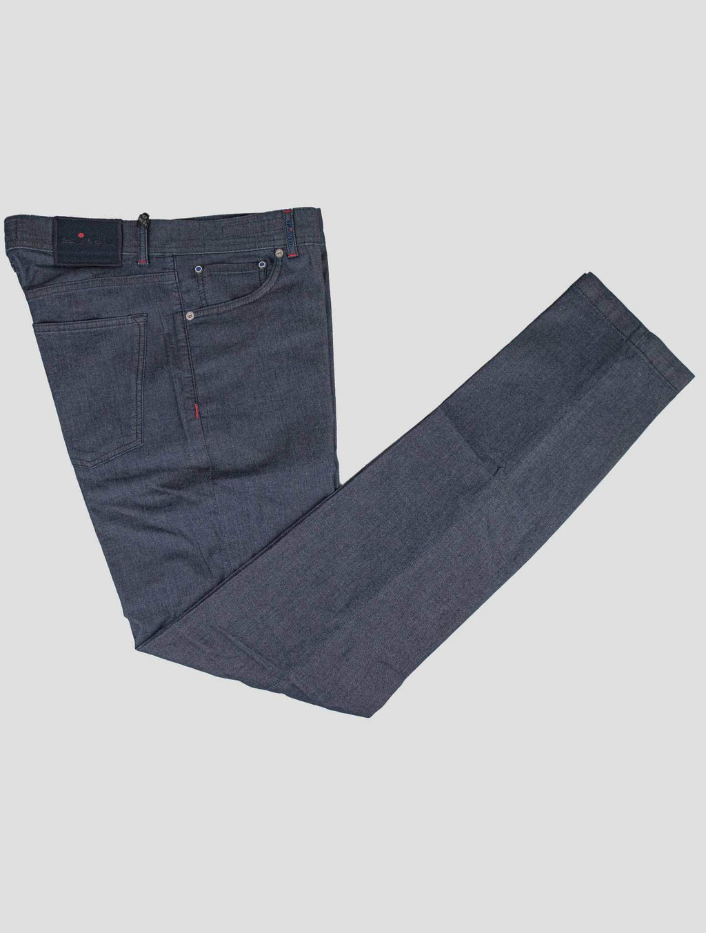 Kiton Dark Blue Cotton Ea Jeans