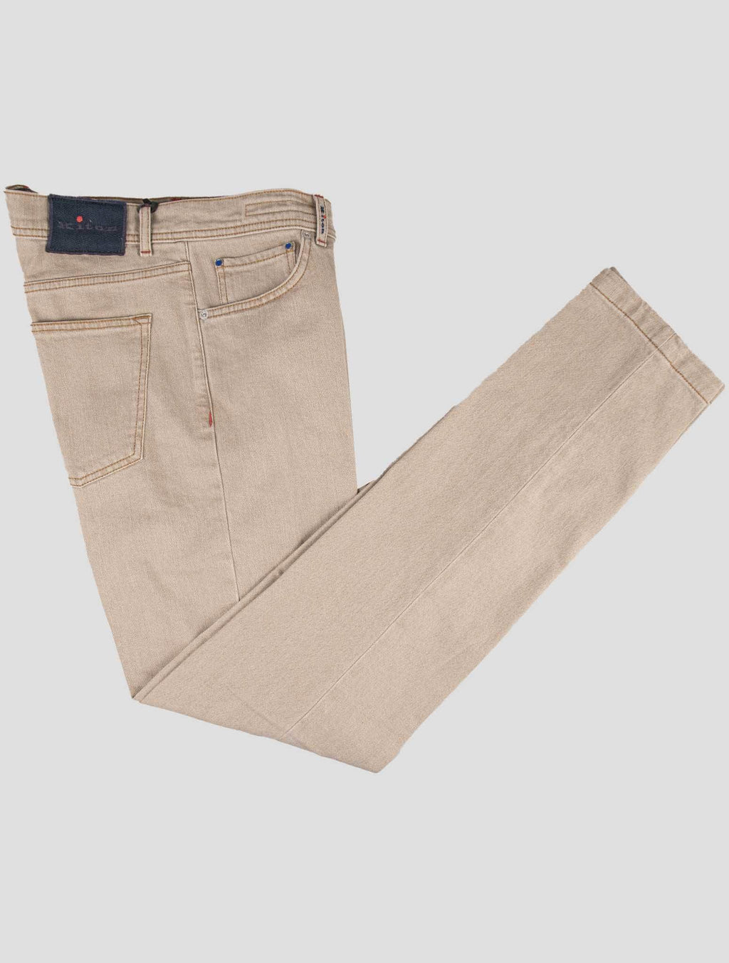 Kiton Kiton Beige Cotton Ea Jeans Beige 000