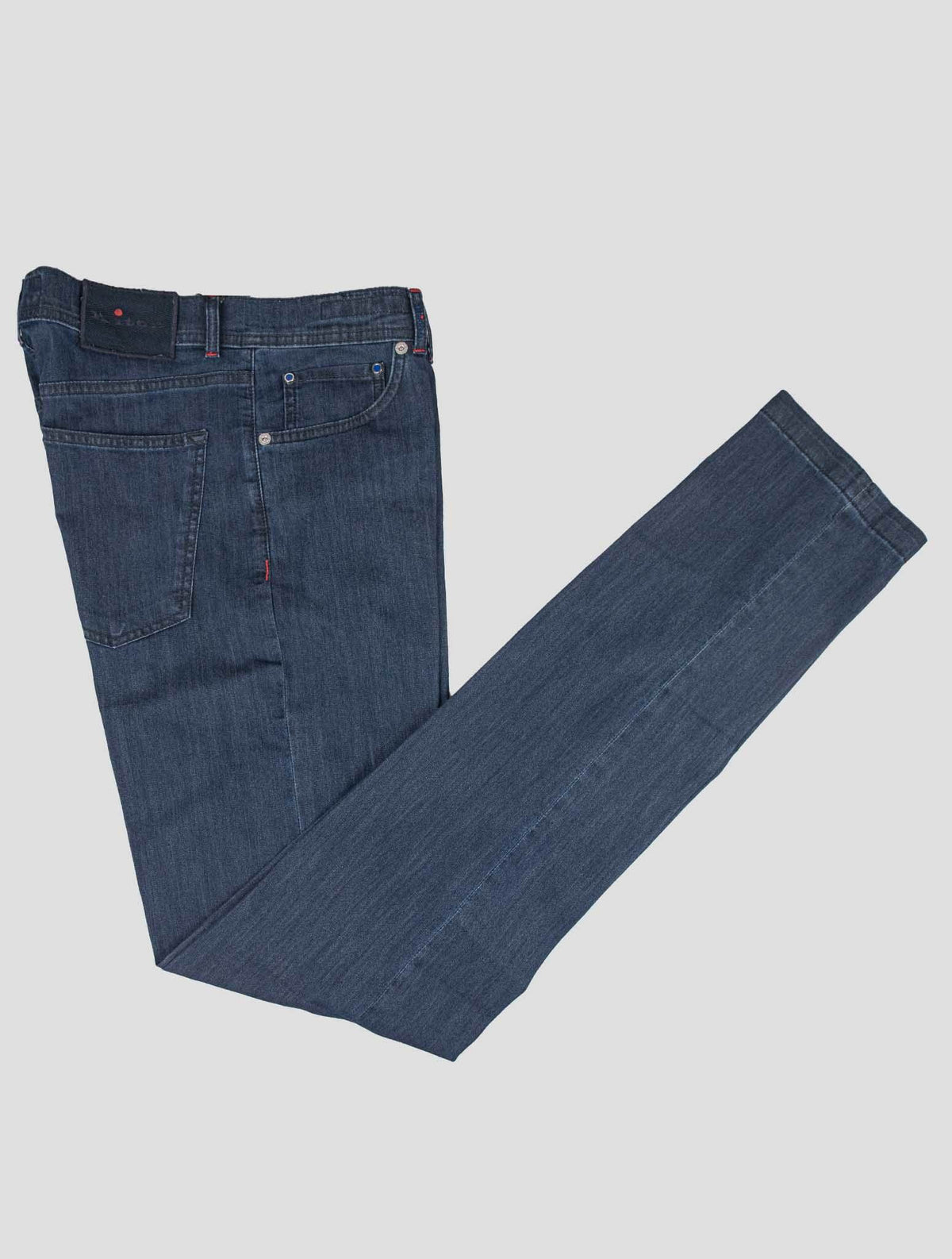 Kiton Dark Blue Cotton Ea Jeans