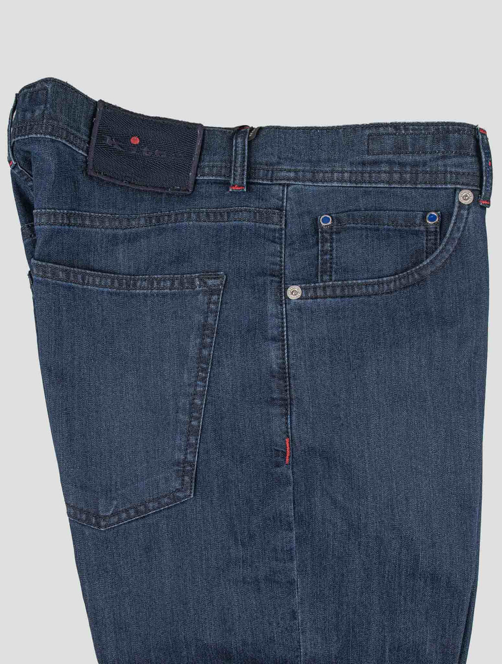Kiton Dark Blue Cotton Ea Jeans