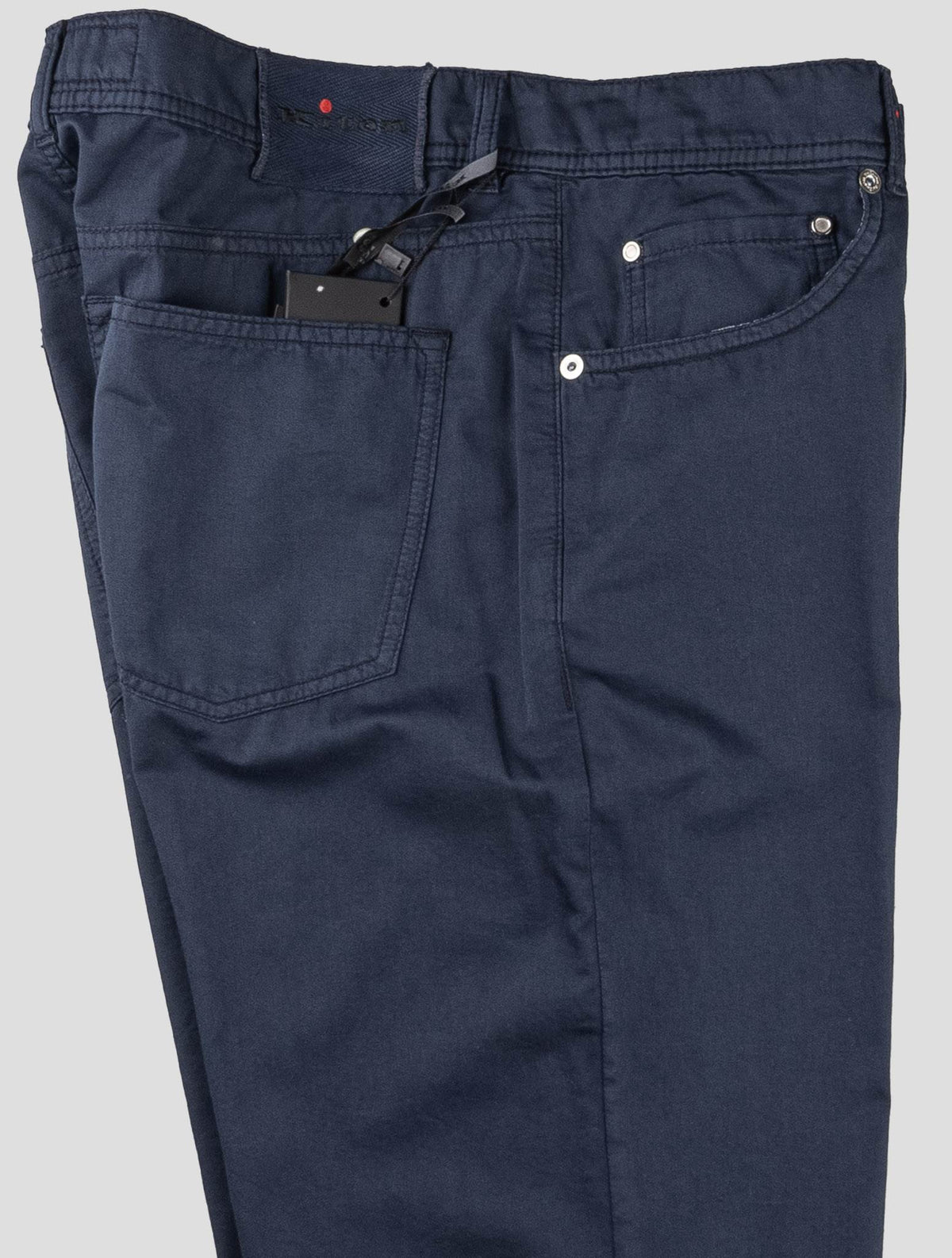 Kiton Blue Cotton Ea Jeans
