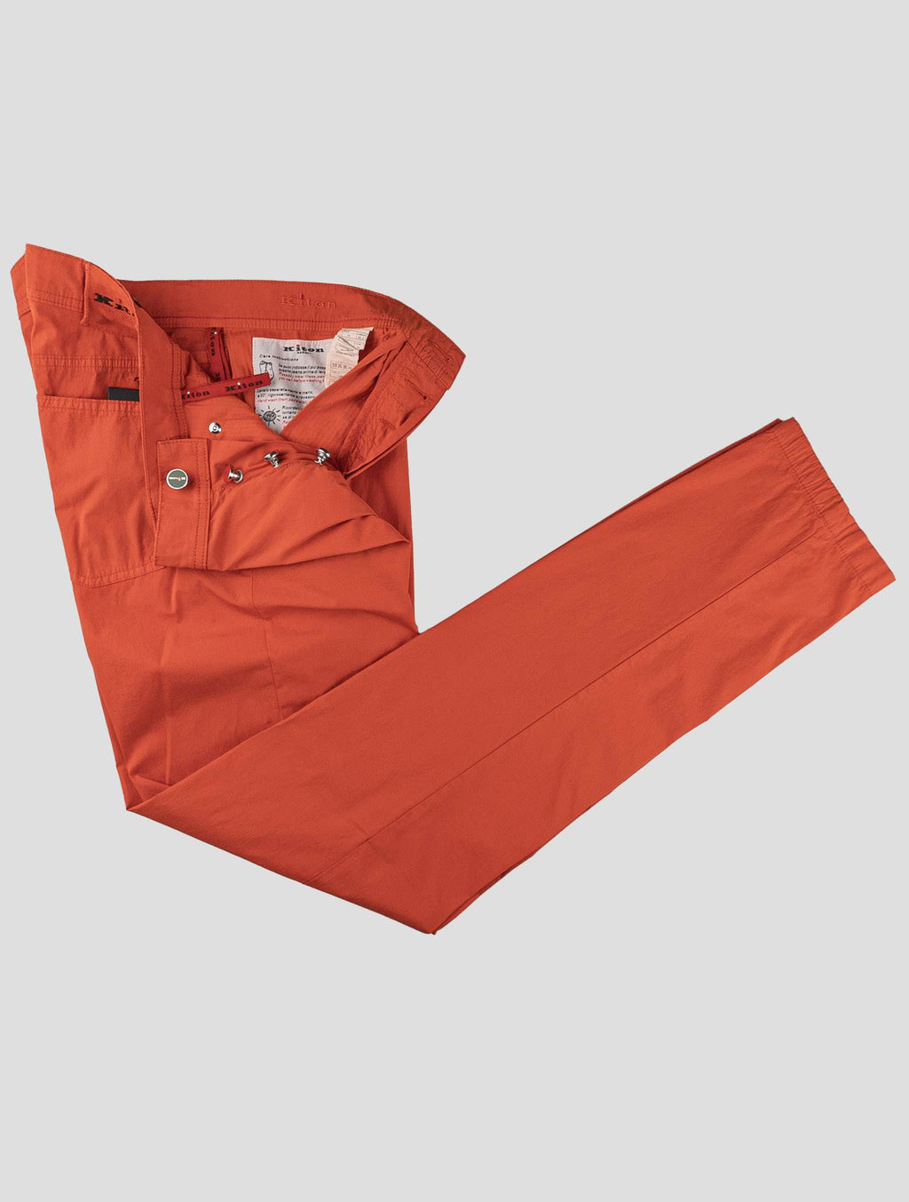 Kiton Kiton Red Cotton Ea Jeans Red 001