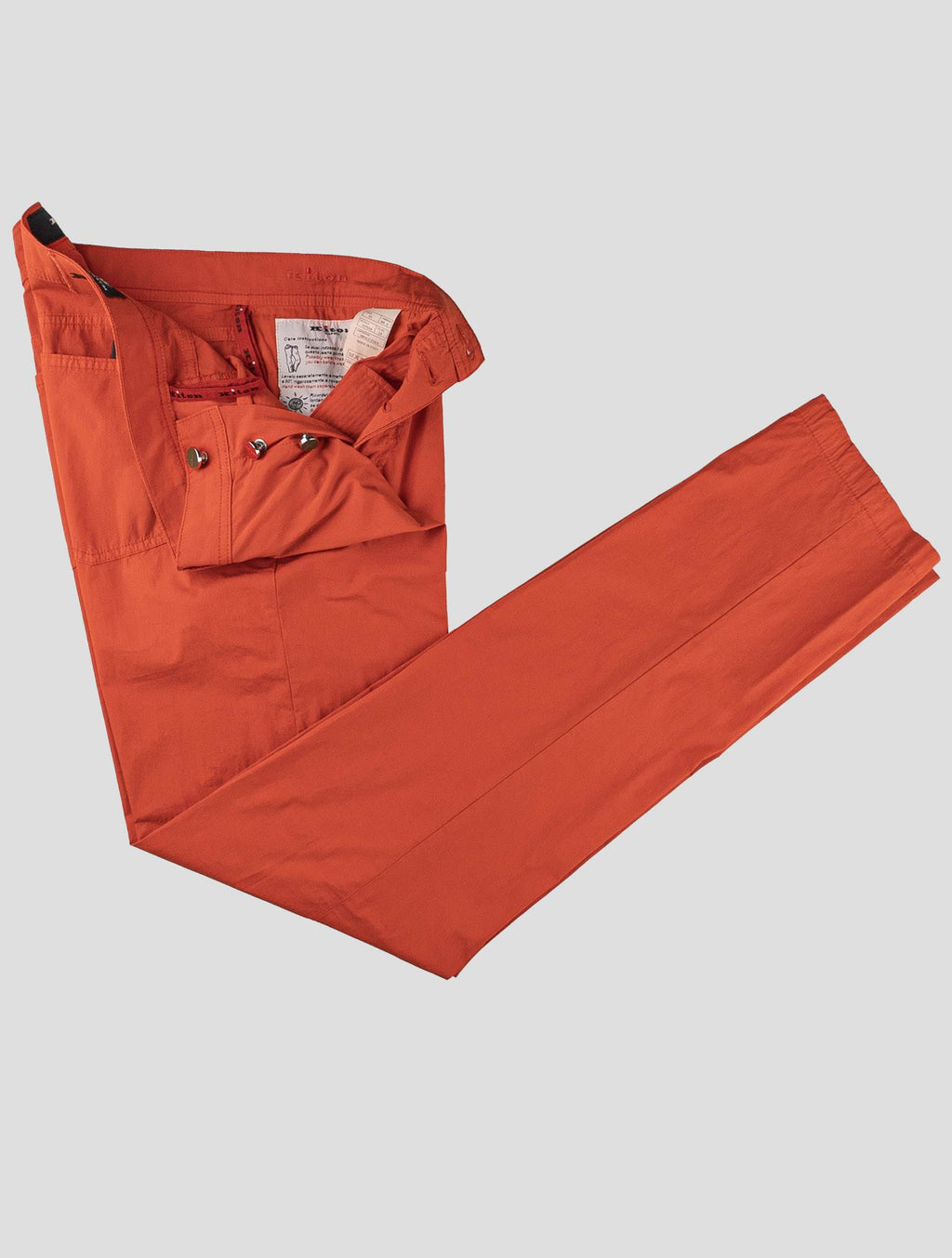 Kiton Kiton Red Cotton Ea Jeans Red 001