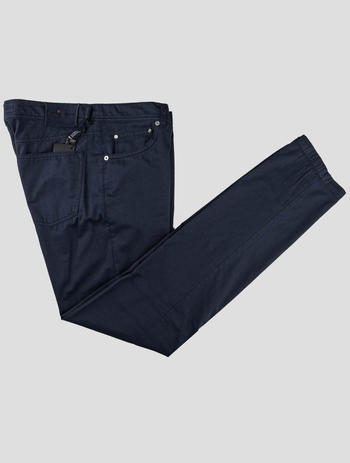 Kiton Blue Cotton Ea Jeans