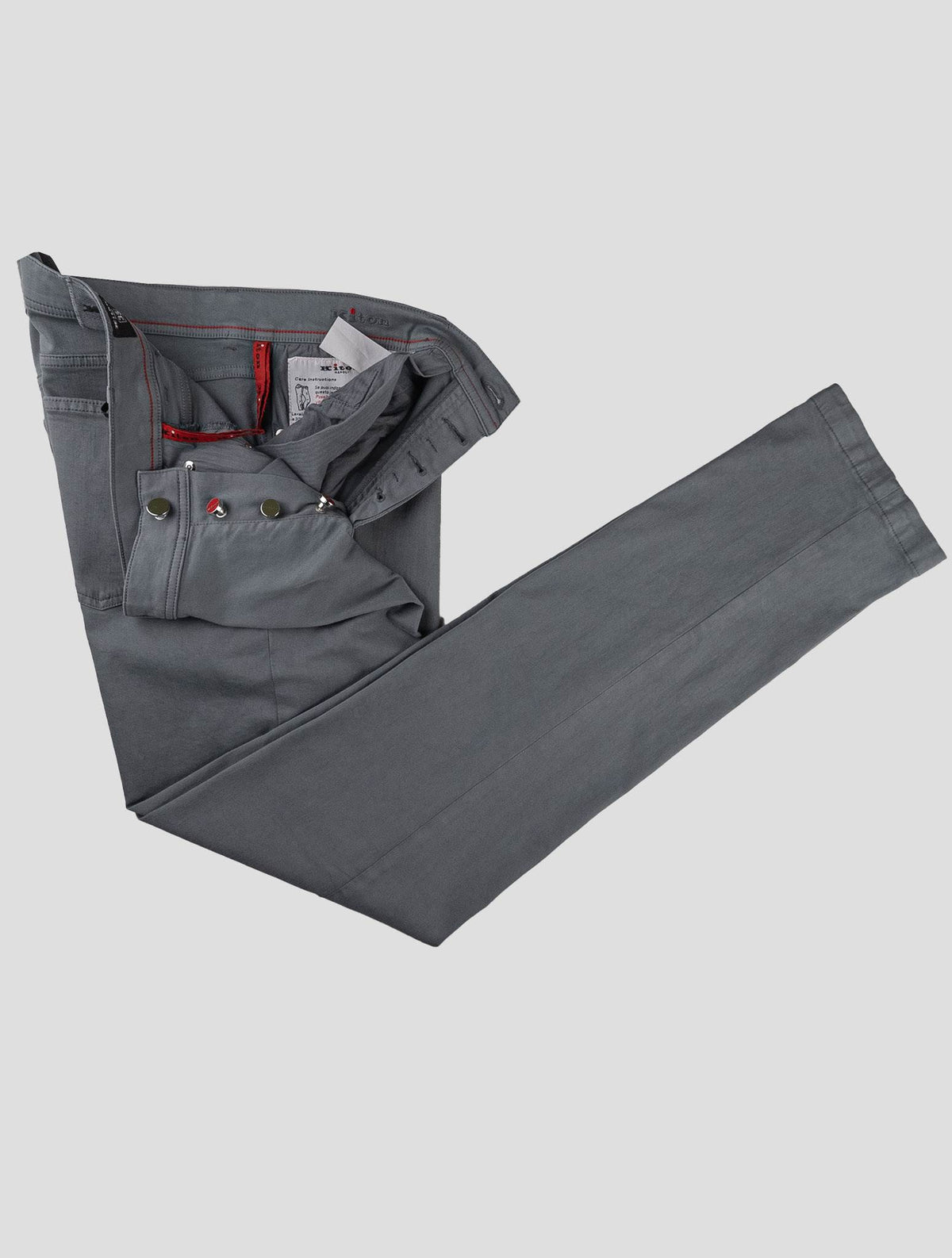 Kiton Kiton Gray Cotton Ea Jeans Gray 001