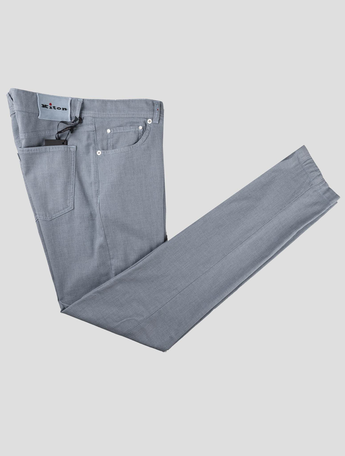 Kiton Kiton Light Blue Cotton Ea Jeans Light Blue 000