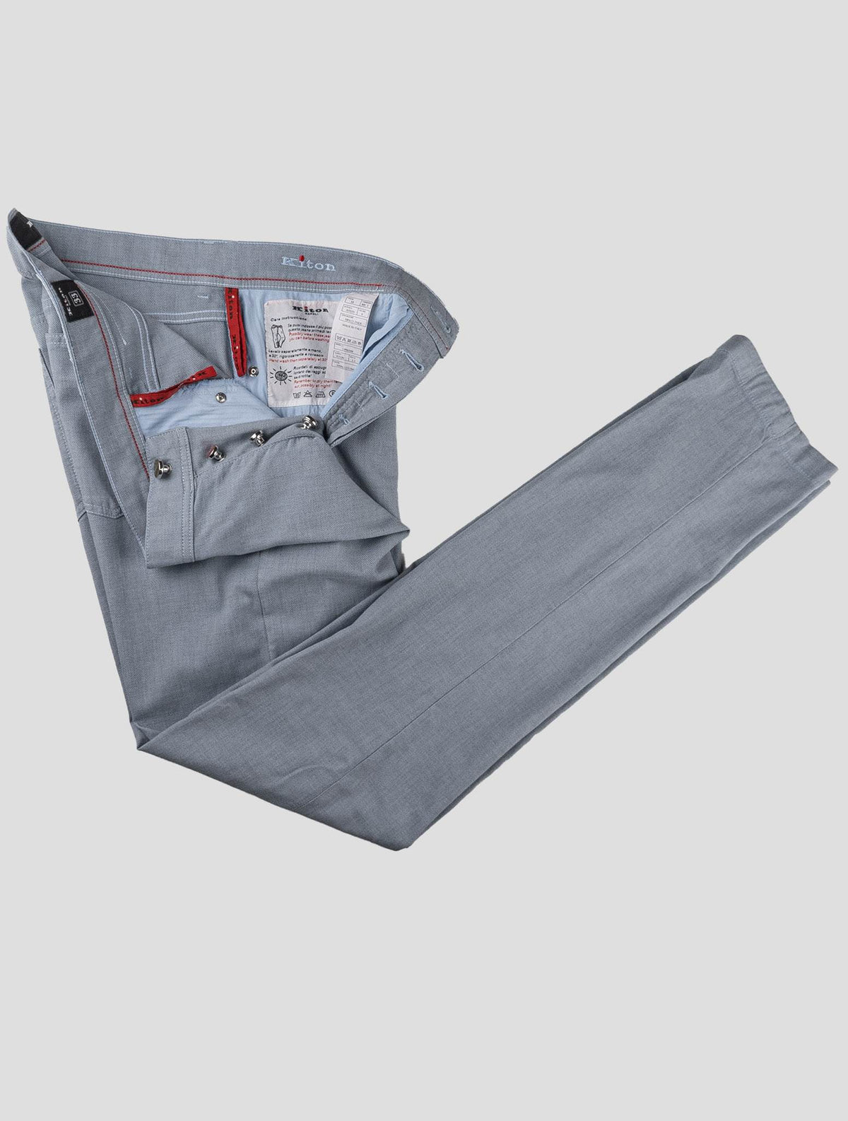 Kiton Kiton Light Blue Cotton Ea Jeans Light Blue 001