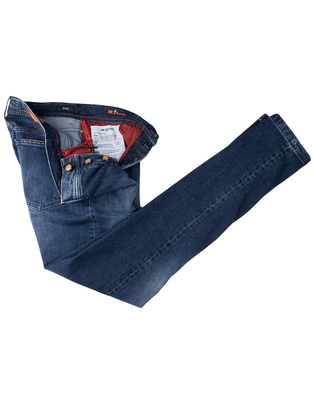 Kiton Kiton Blue Cotton Ea Jeans Blue 001