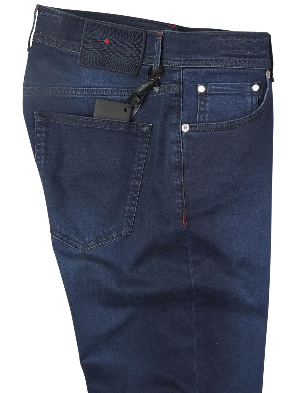 Kiton Blue Cotton Ea Jeans