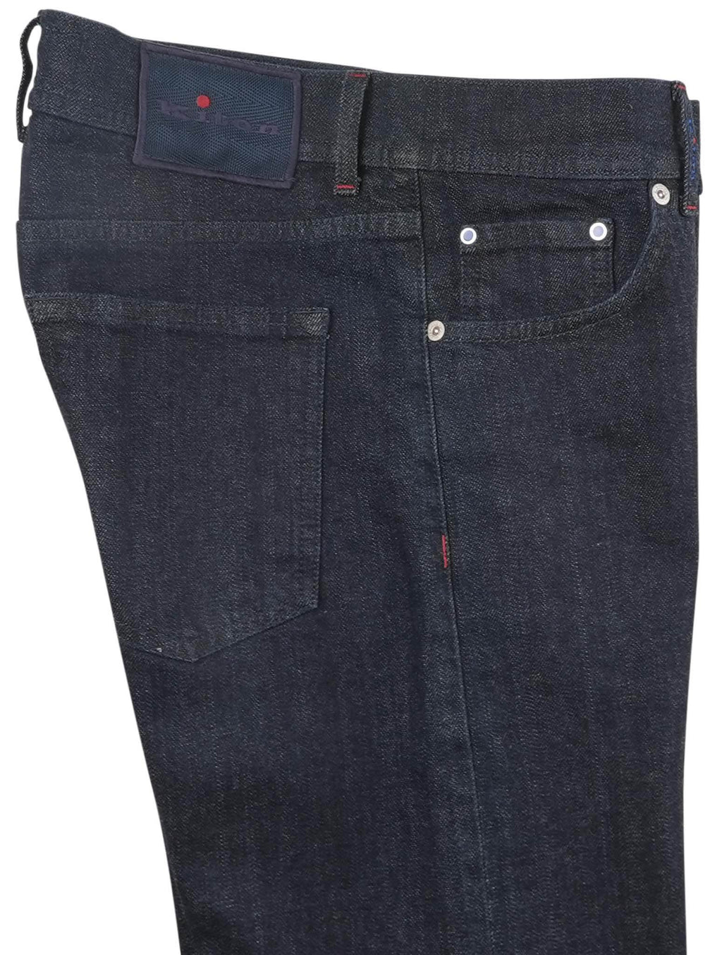 Kiton Dark Blue Cotton Ea Jeans