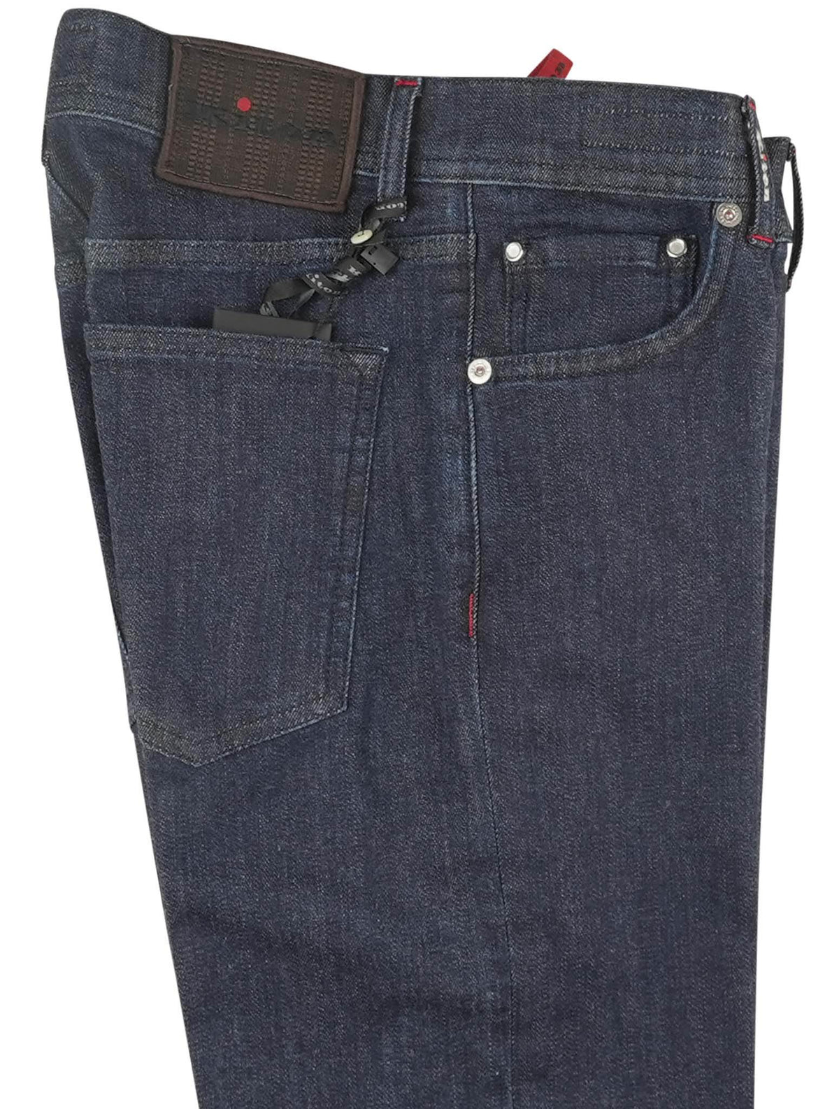 Kiton Blue Cotton Ea Jeans