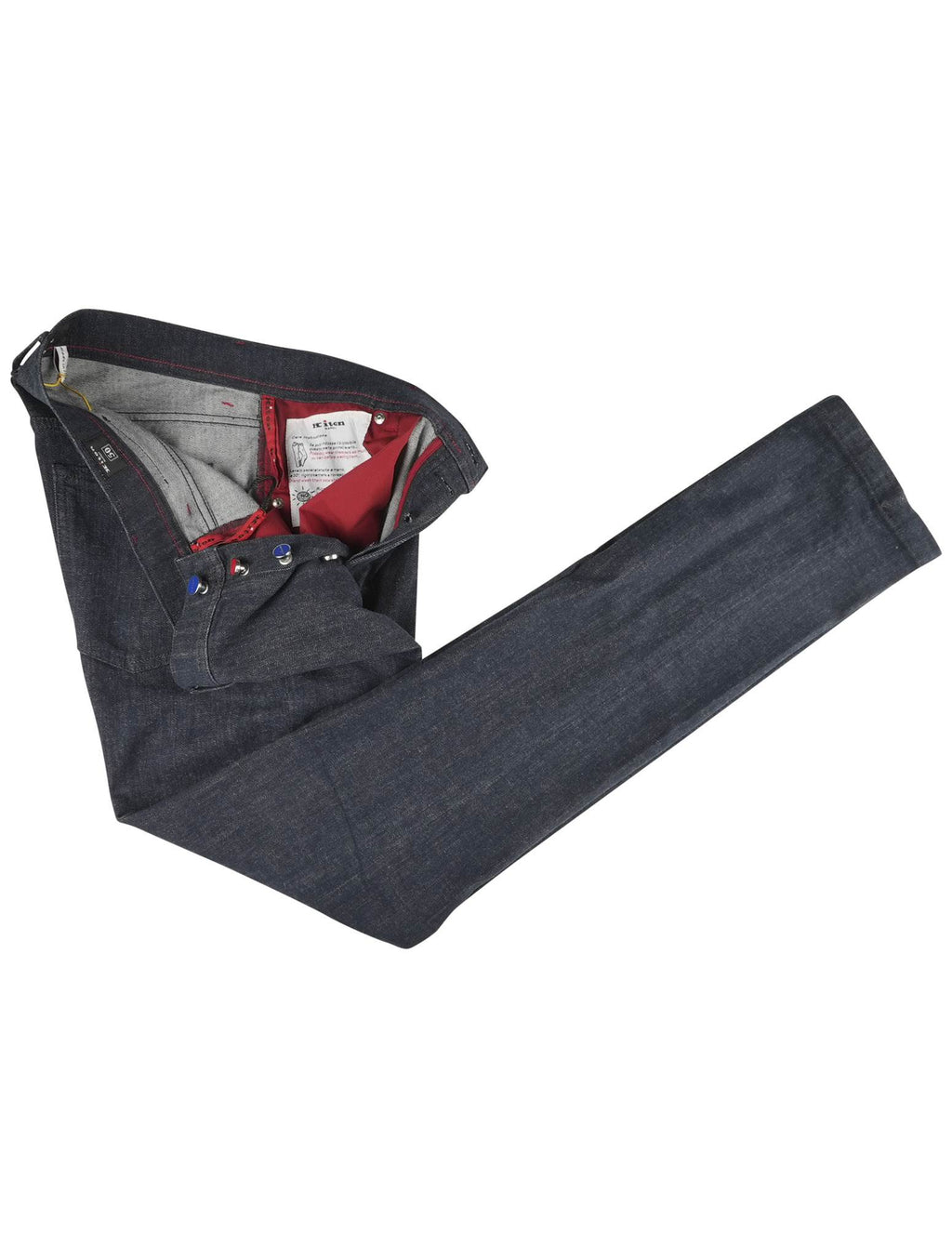 Kiton Kiton Blue Cotton Cashmere Ea Jeans Blue 001