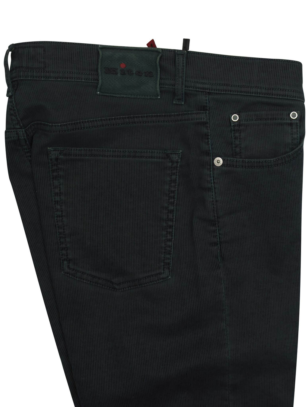 Kiton Green Cotton Ny Ea Jeans