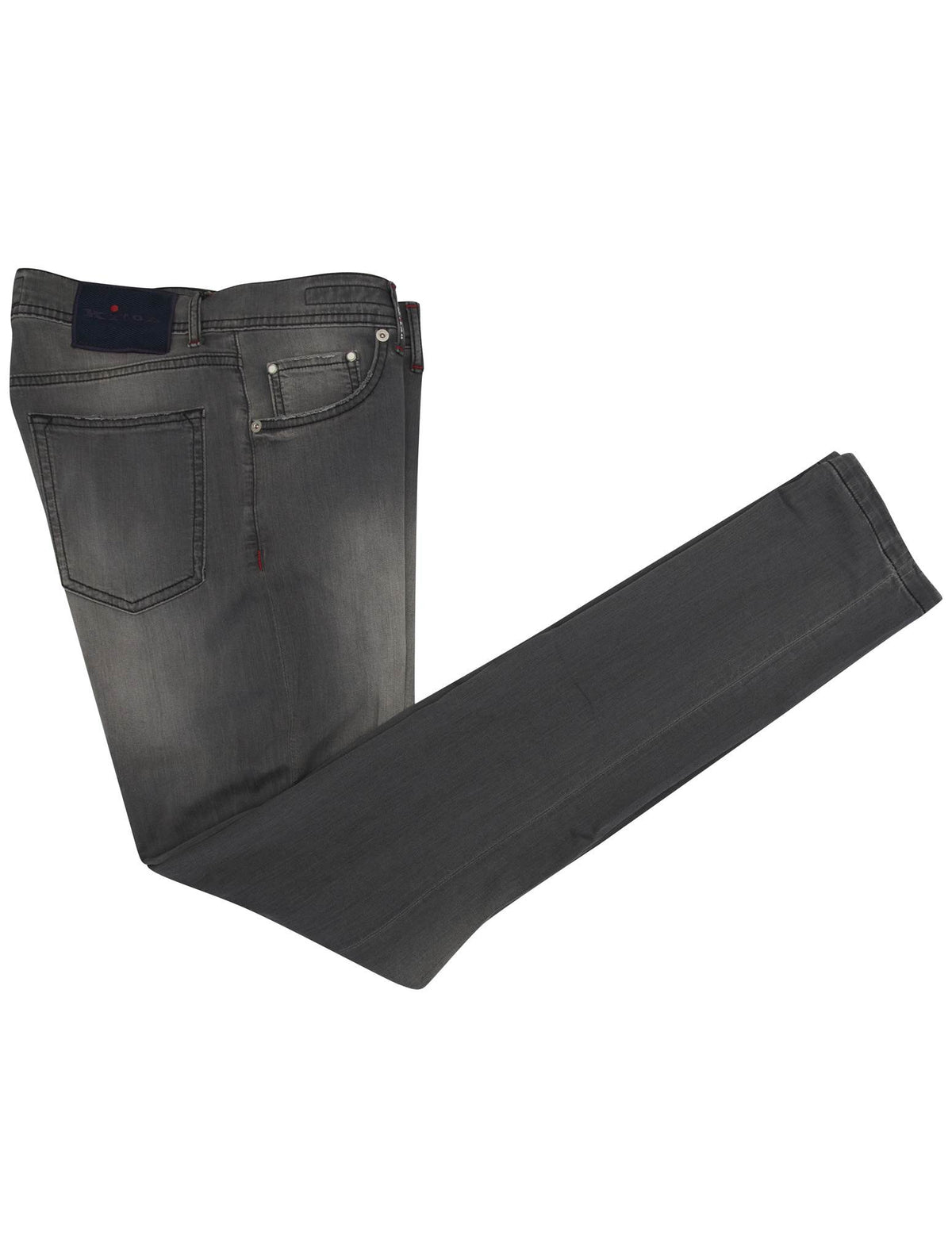 Kiton Kiton Gray Cotton Ea Jeans Gray 000