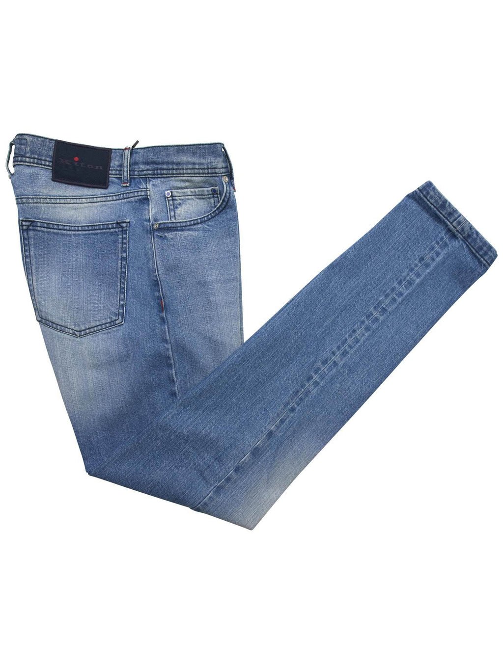 Kiton Kiton Blue Cotton Ea Jeans Blue 000