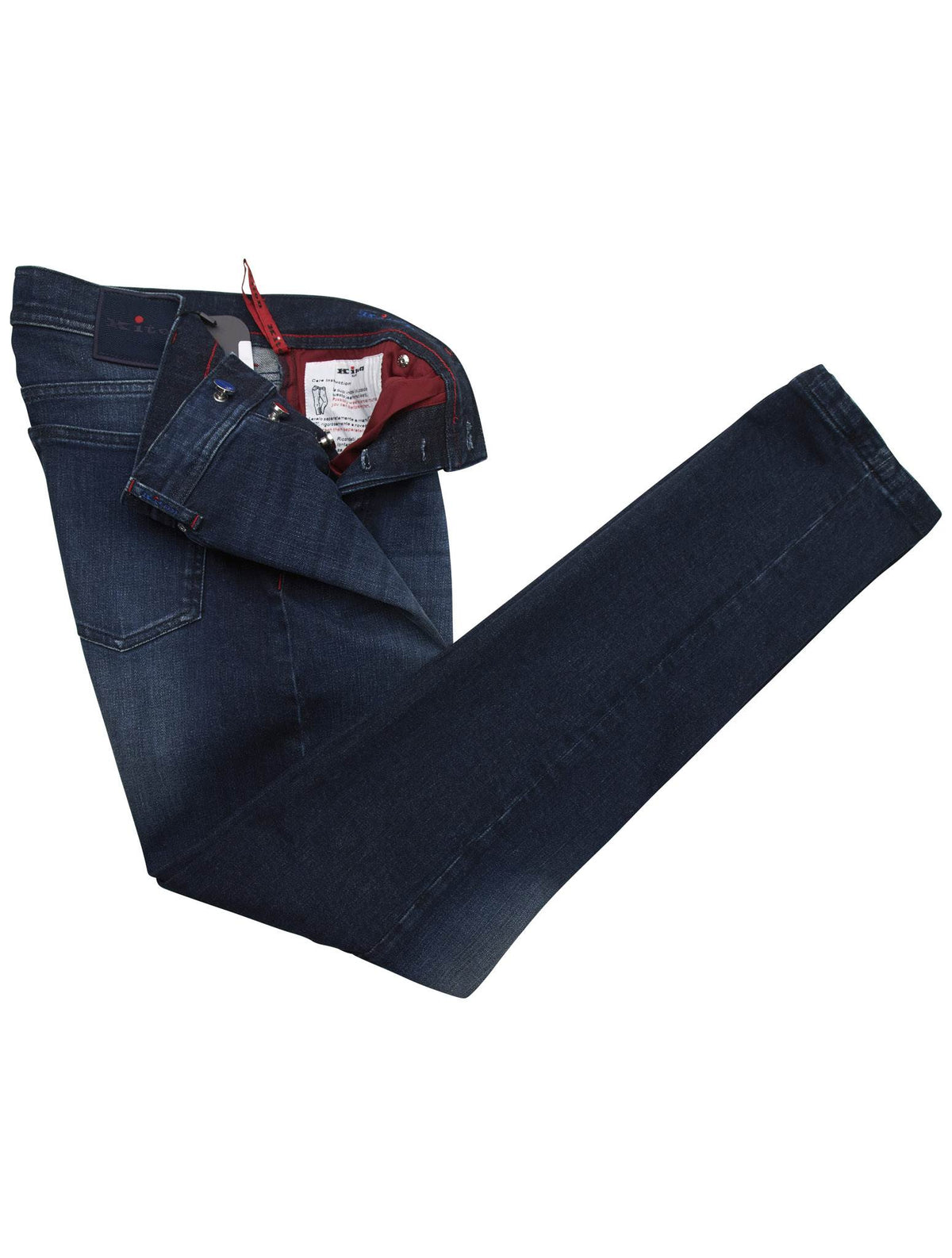 Kiton Kiton Blue Cotton Ea Jeans Blue 001