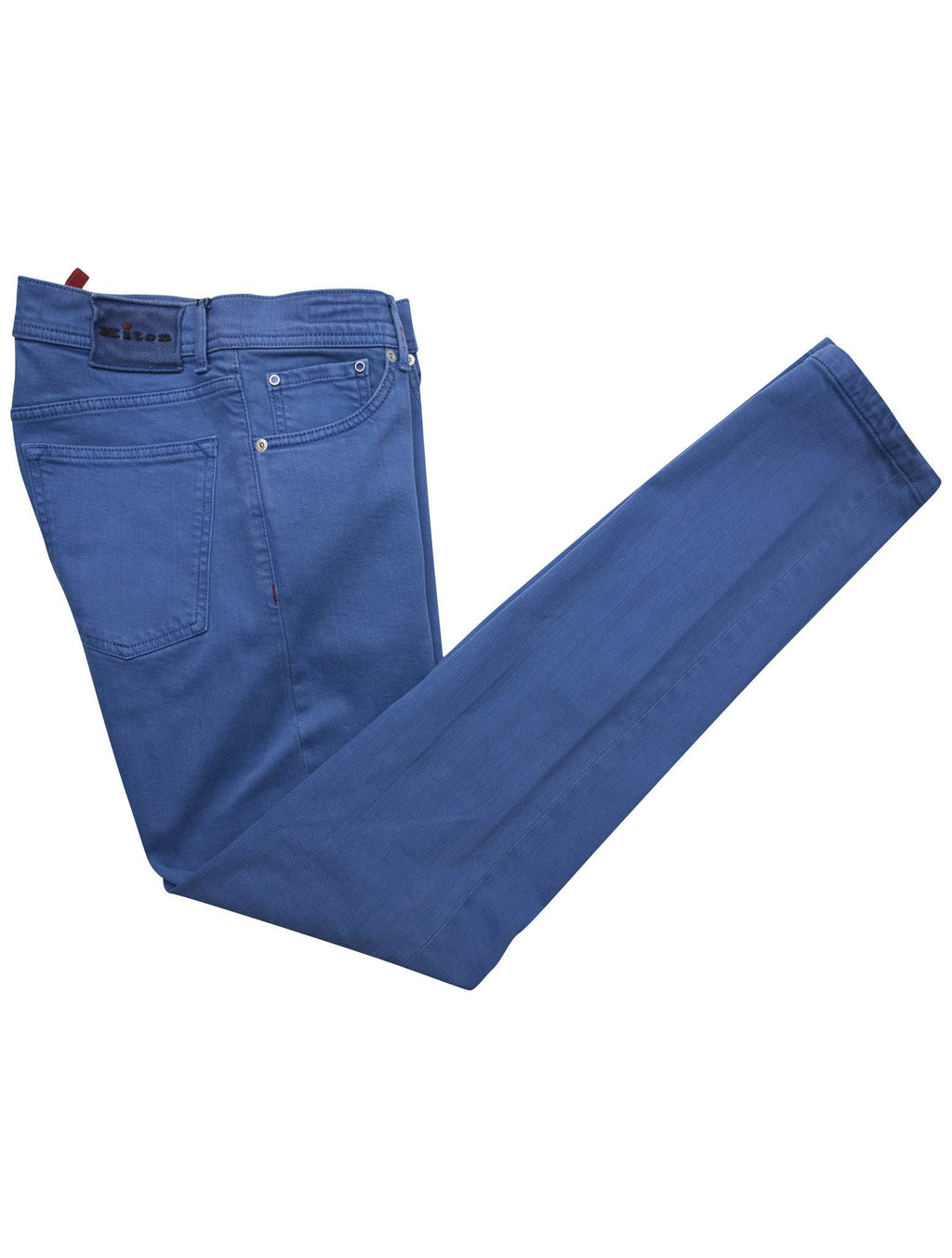 Kiton Light Blue Cotton Ea Jeans