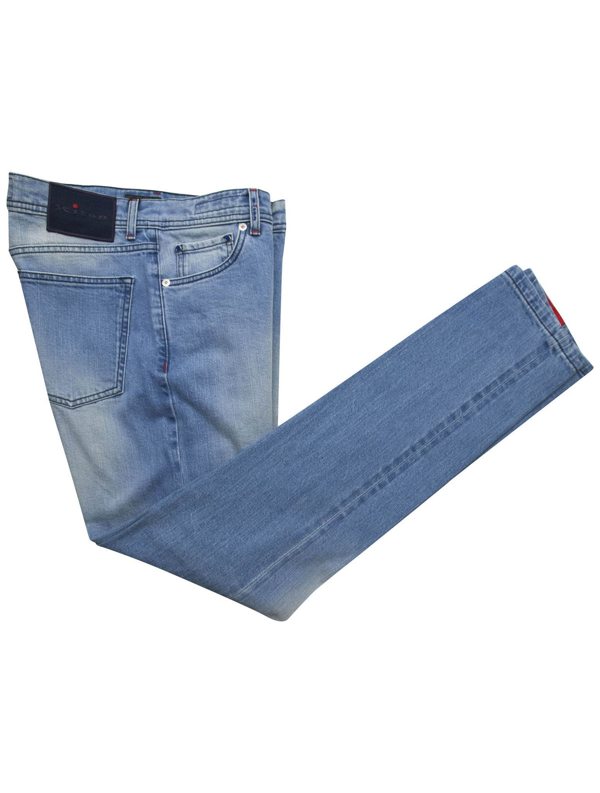 Kiton Kiton Blue Cotton Ea Jeans Blue 000