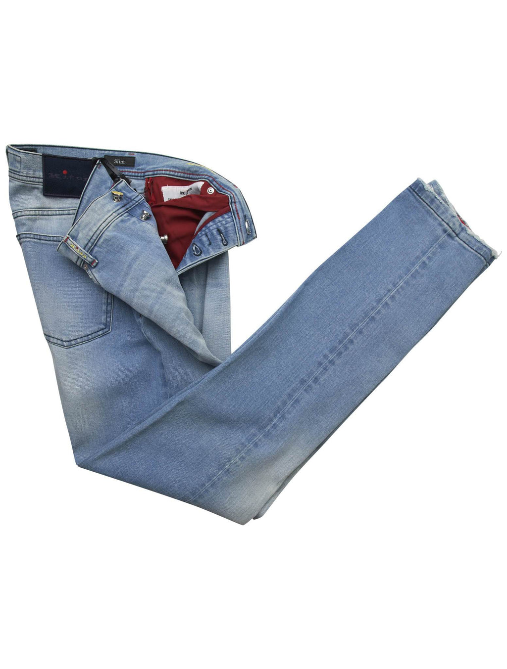 Kiton Kiton Blue Cotton Cashmere Ea Jeans Blue 001