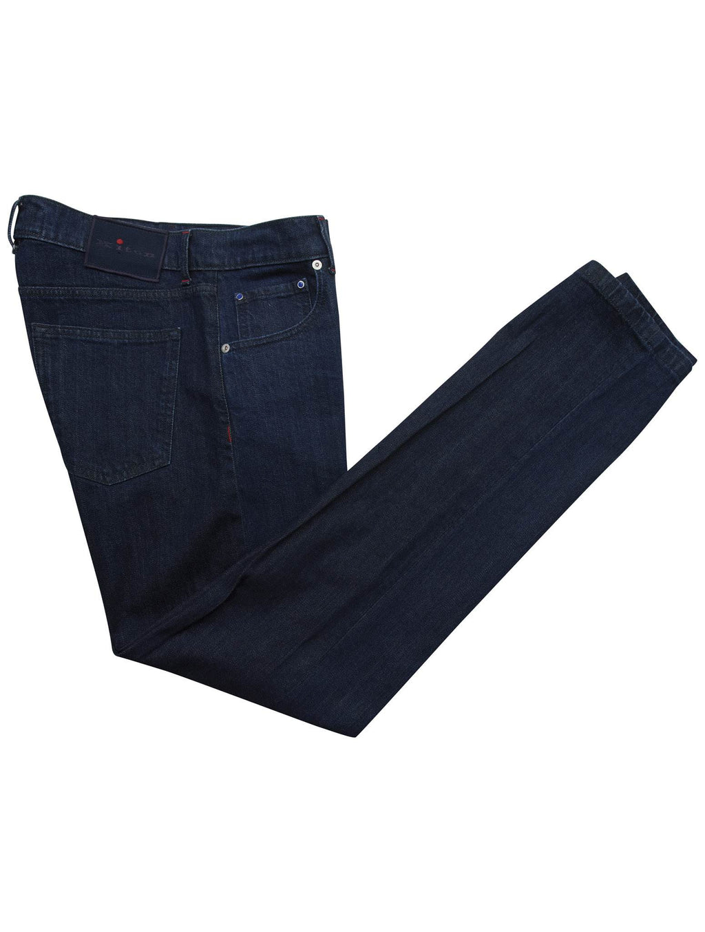 Kiton Blue Cotton Ea Jeans