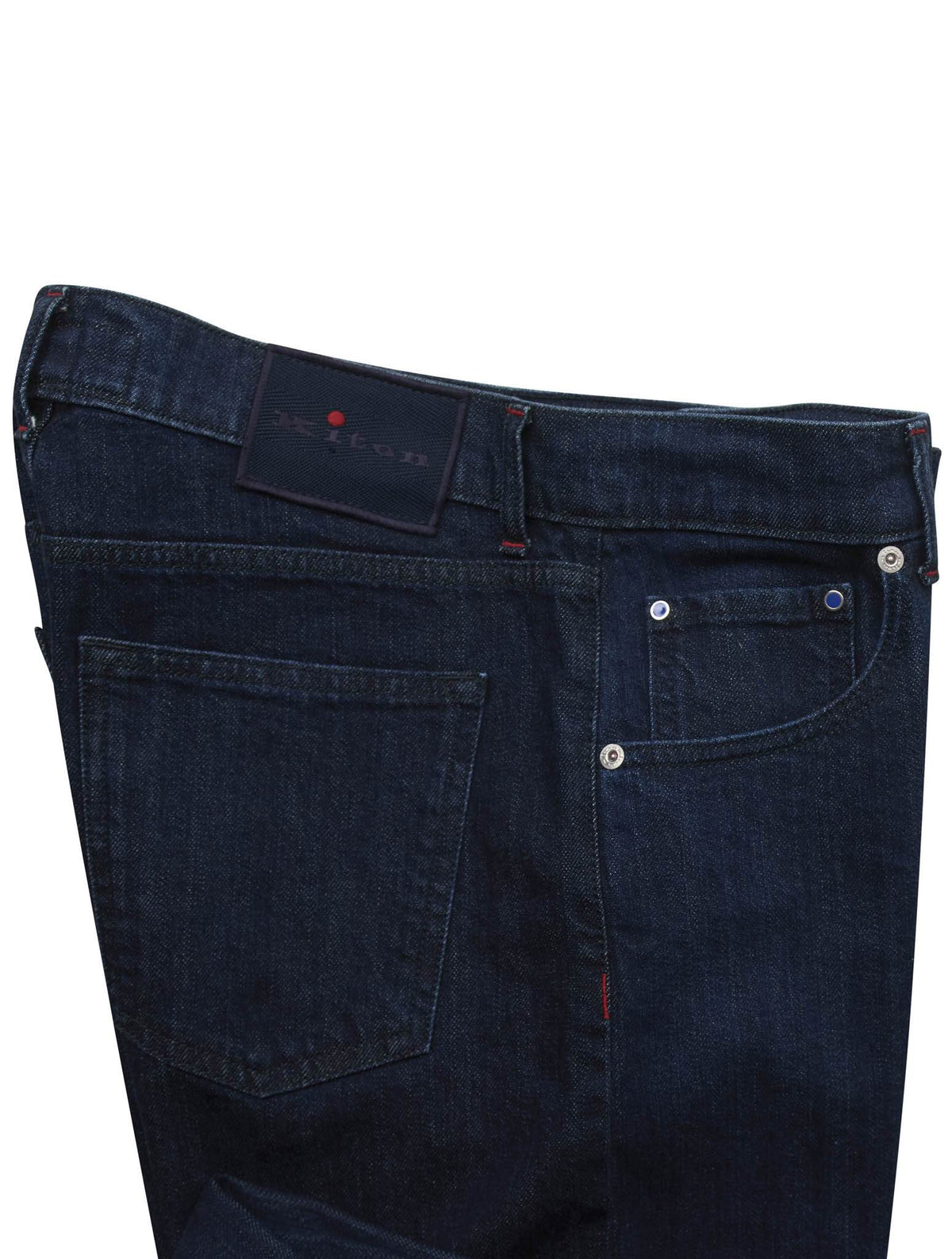 Kiton Blue Cotton Ea Jeans