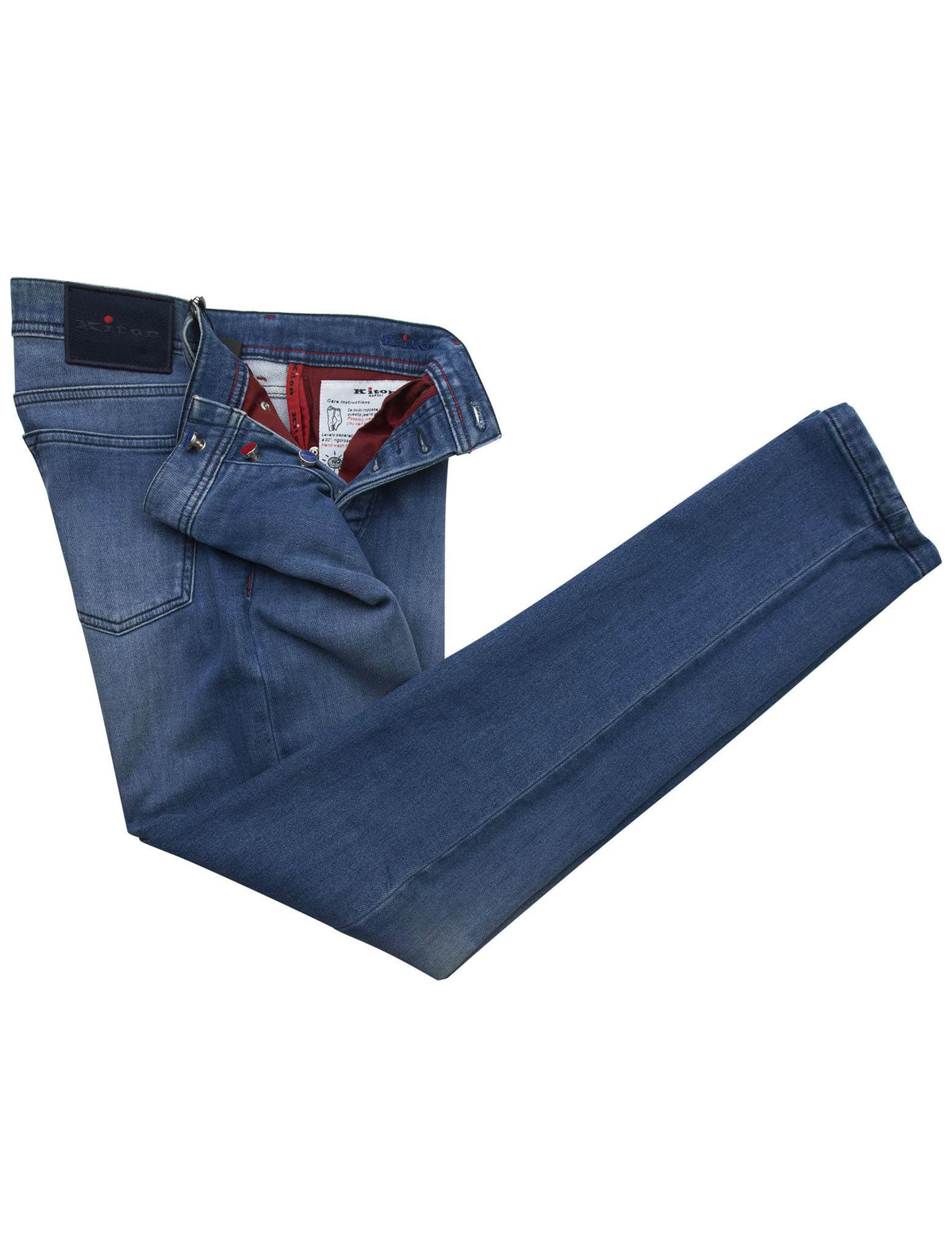 Kiton Kiton Blue Cotton Ea Jeans Blue 001