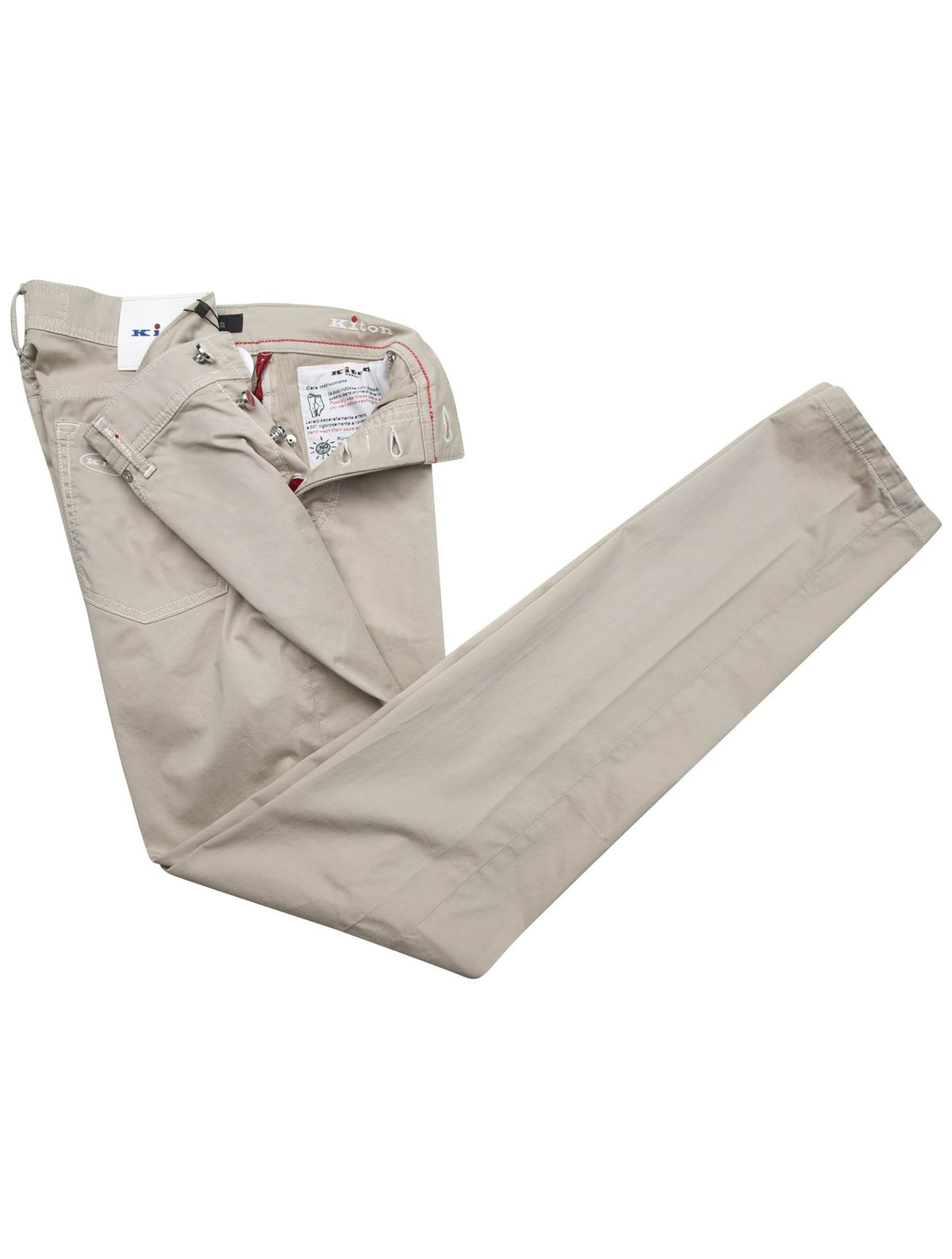 Kiton Kiton Beige Cotton Ea Jeans Beige 001