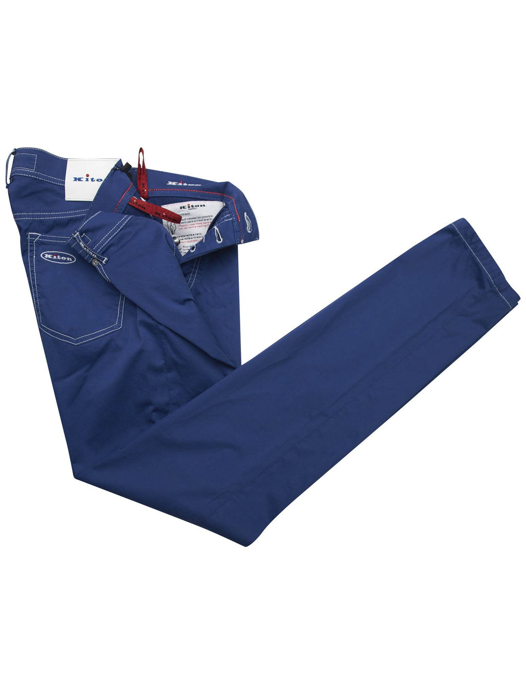 Kiton Kiton Blue Cotton Ea Jeans Blue 001