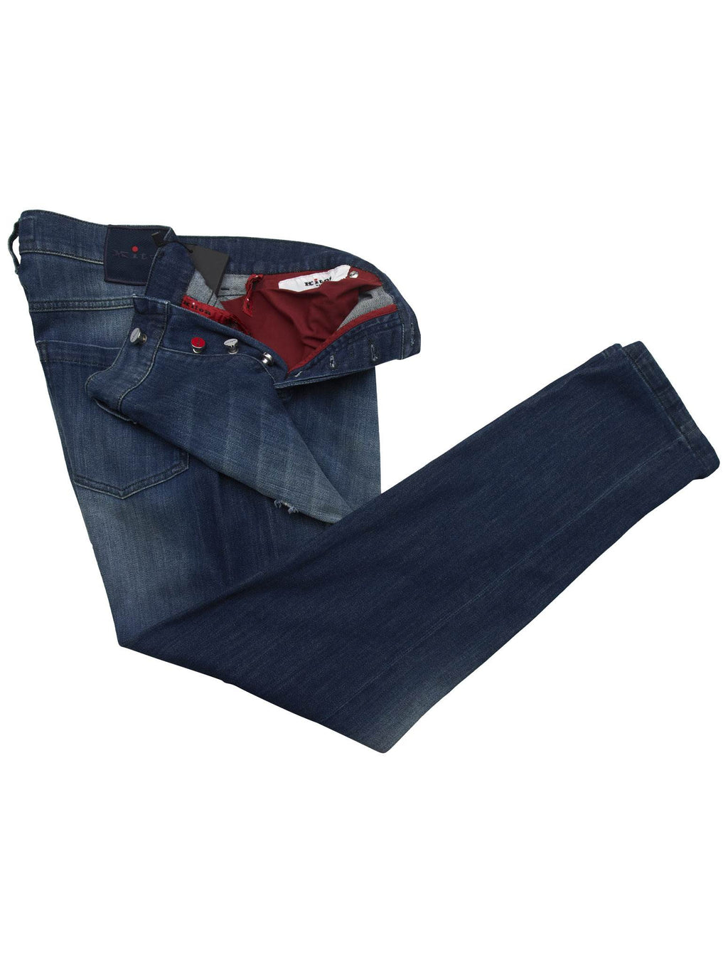 Kiton Kiton Blue Cotton Ea Jeans Blue 001