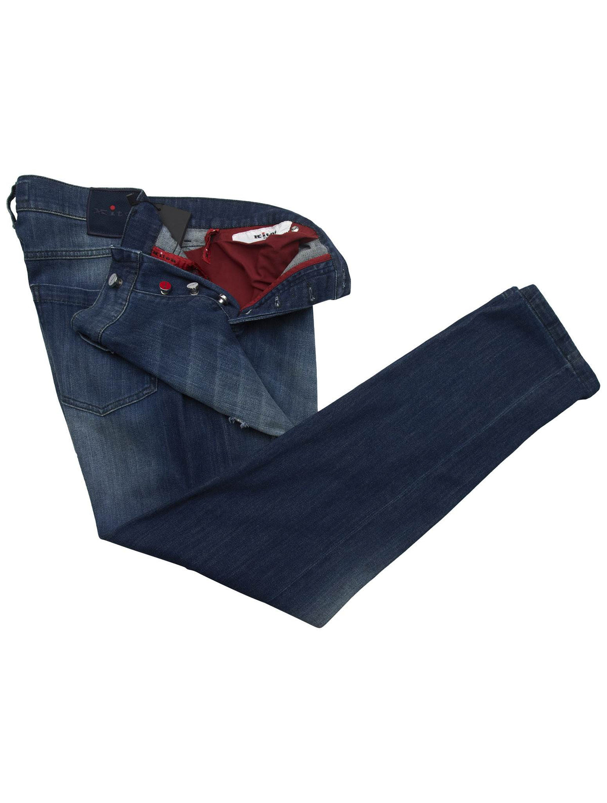 Kiton Kiton Blue Cotton Ea Jeans Blue 001