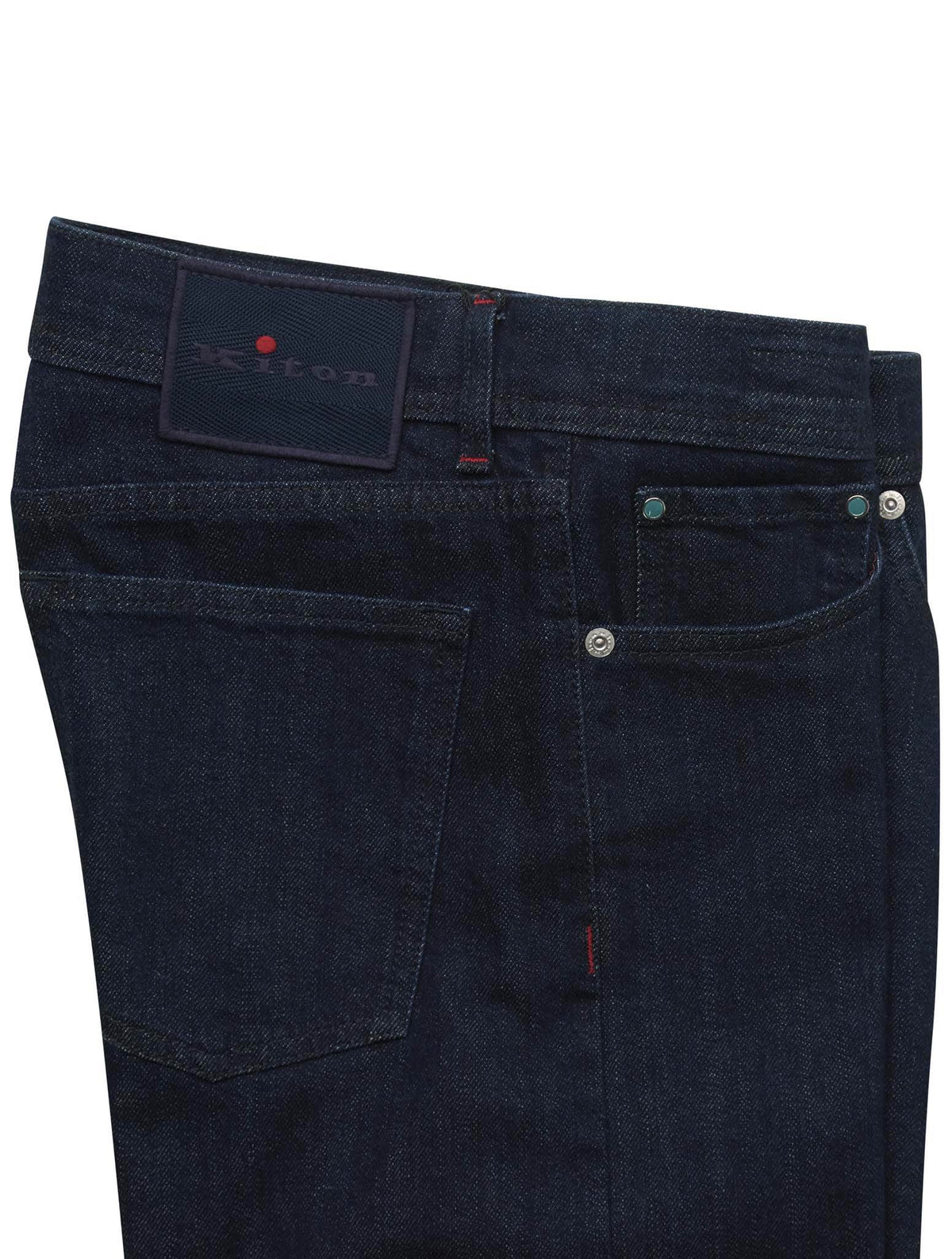 Kiton Blue Cotton Ea Jeans