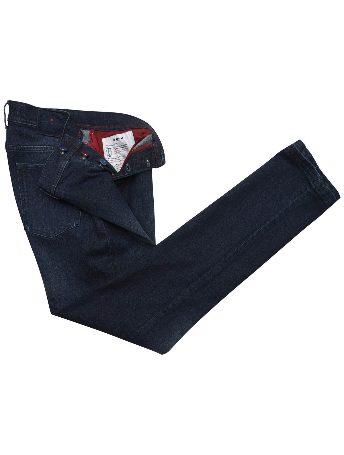 Kiton Kiton Blue Cotton Ea Jeans Blue 001