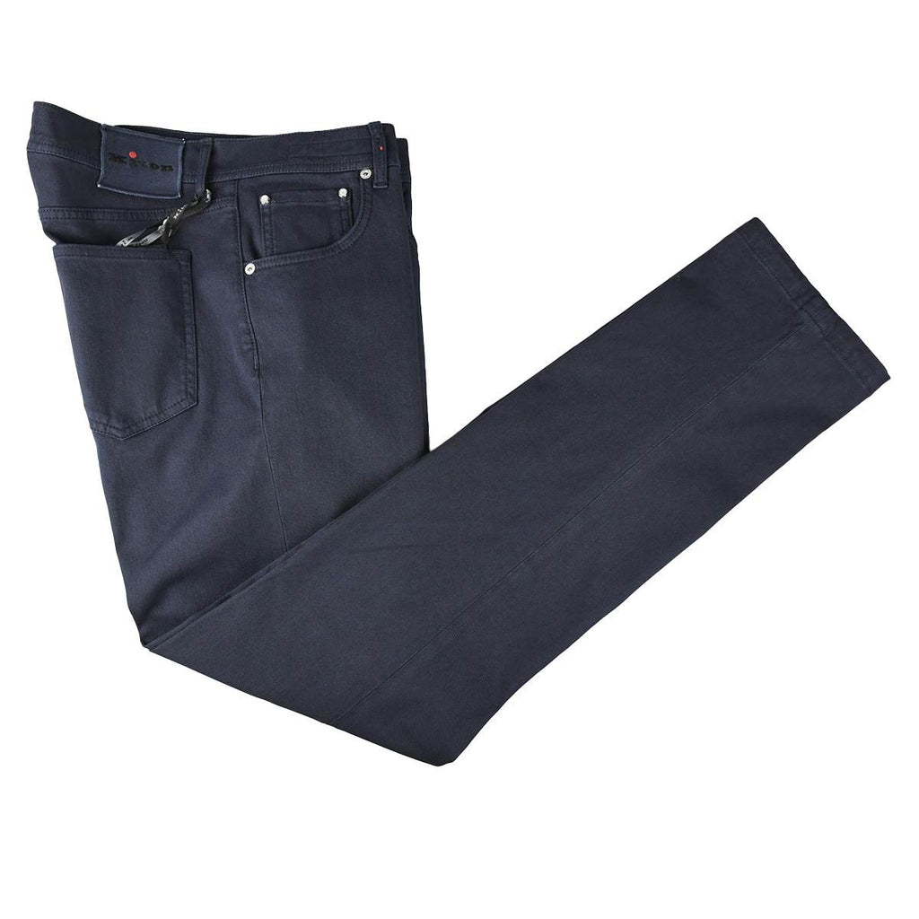 Kiton Kiton Blue Cotton Ea Jeans Blue 000