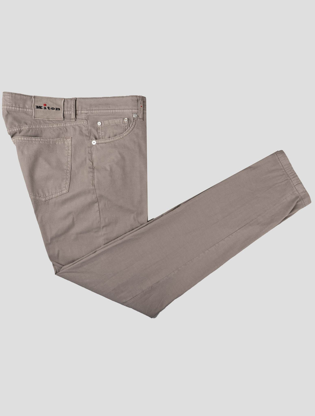 Kiton Beige Cotton Ea Jeans