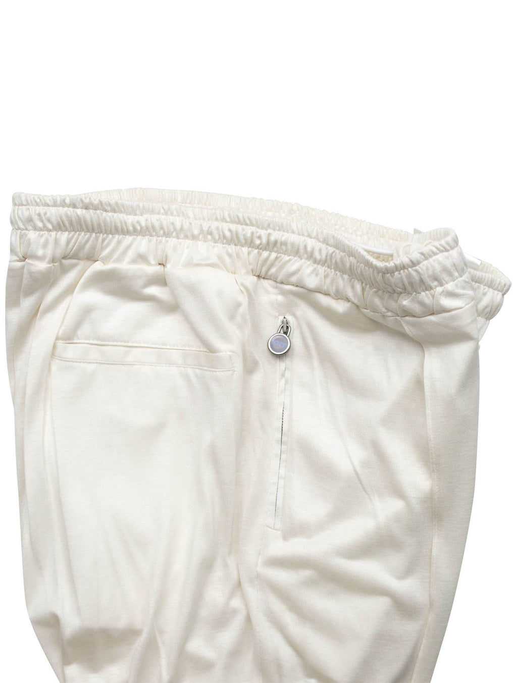 Kiton KNT White Silk Pants
