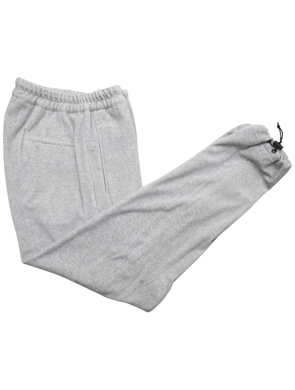 Kiton KNT Gray Cotton Pl Velvet Pants