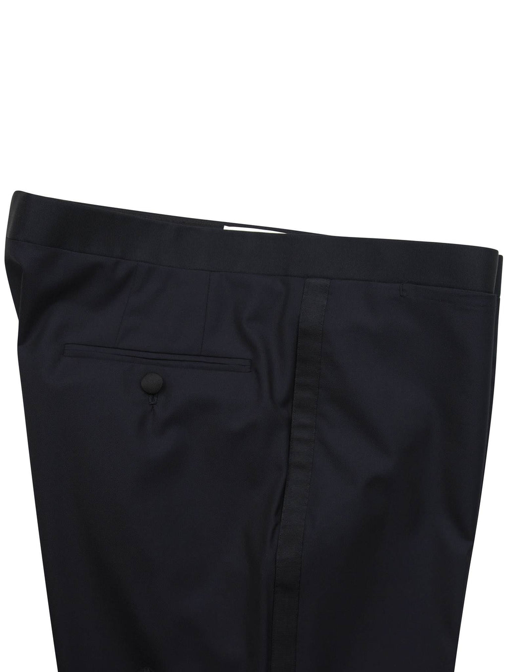 Kiton Blue Wool Pants
