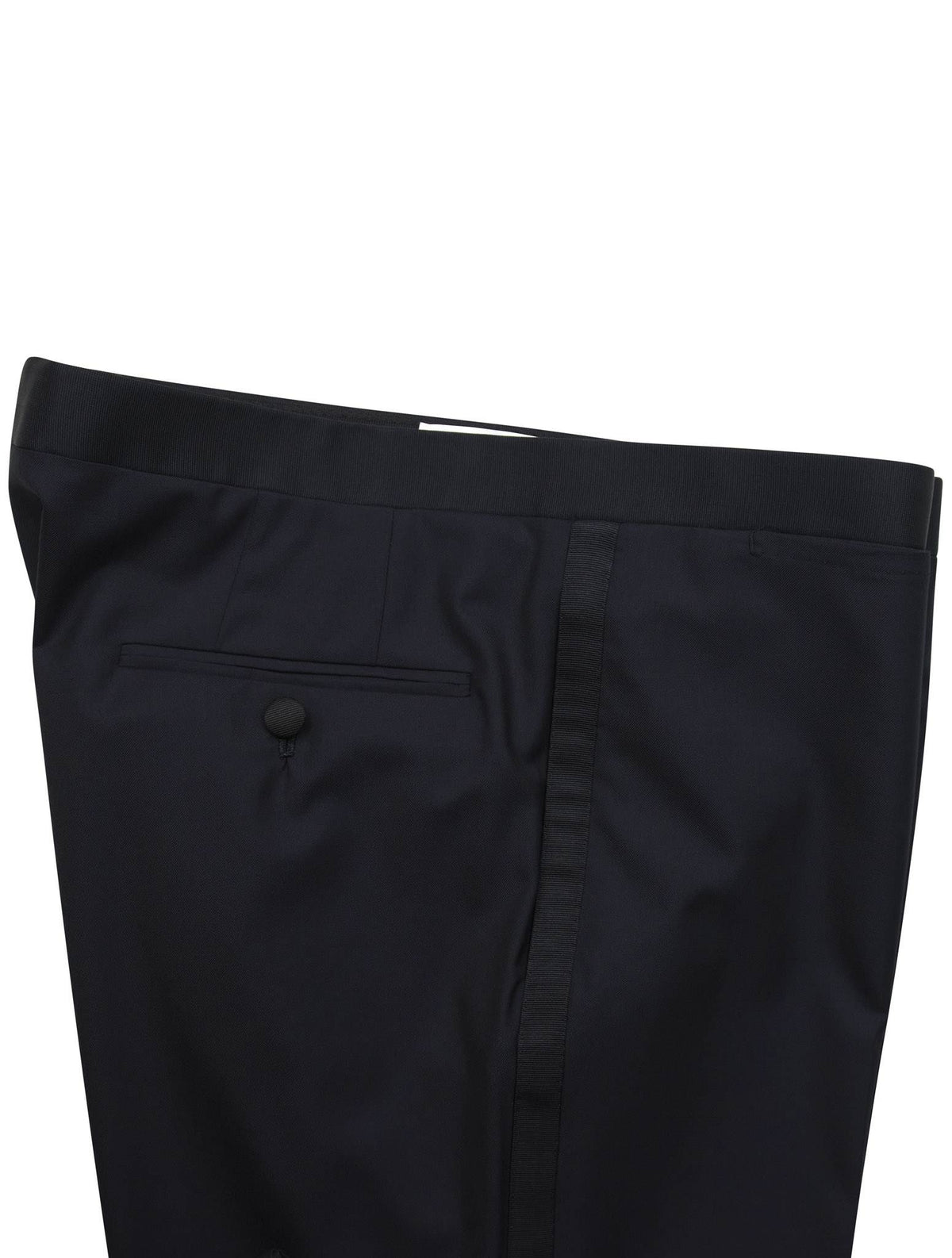 Kiton Blue Wool Pants