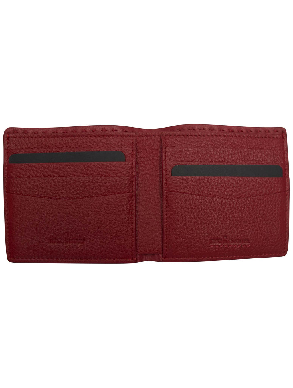 Kiton Red Leather Wallet