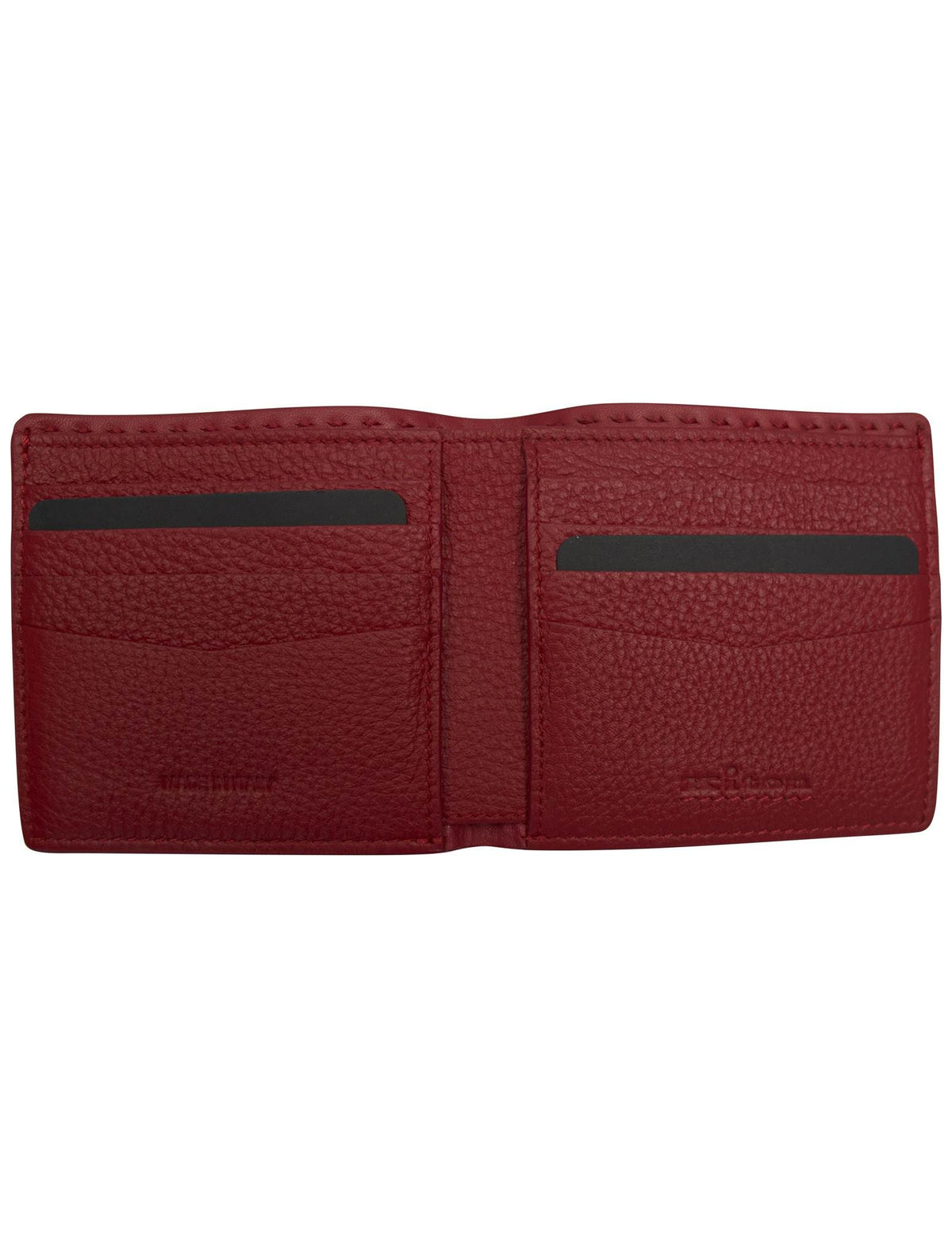Kiton Red Leather Wallet
