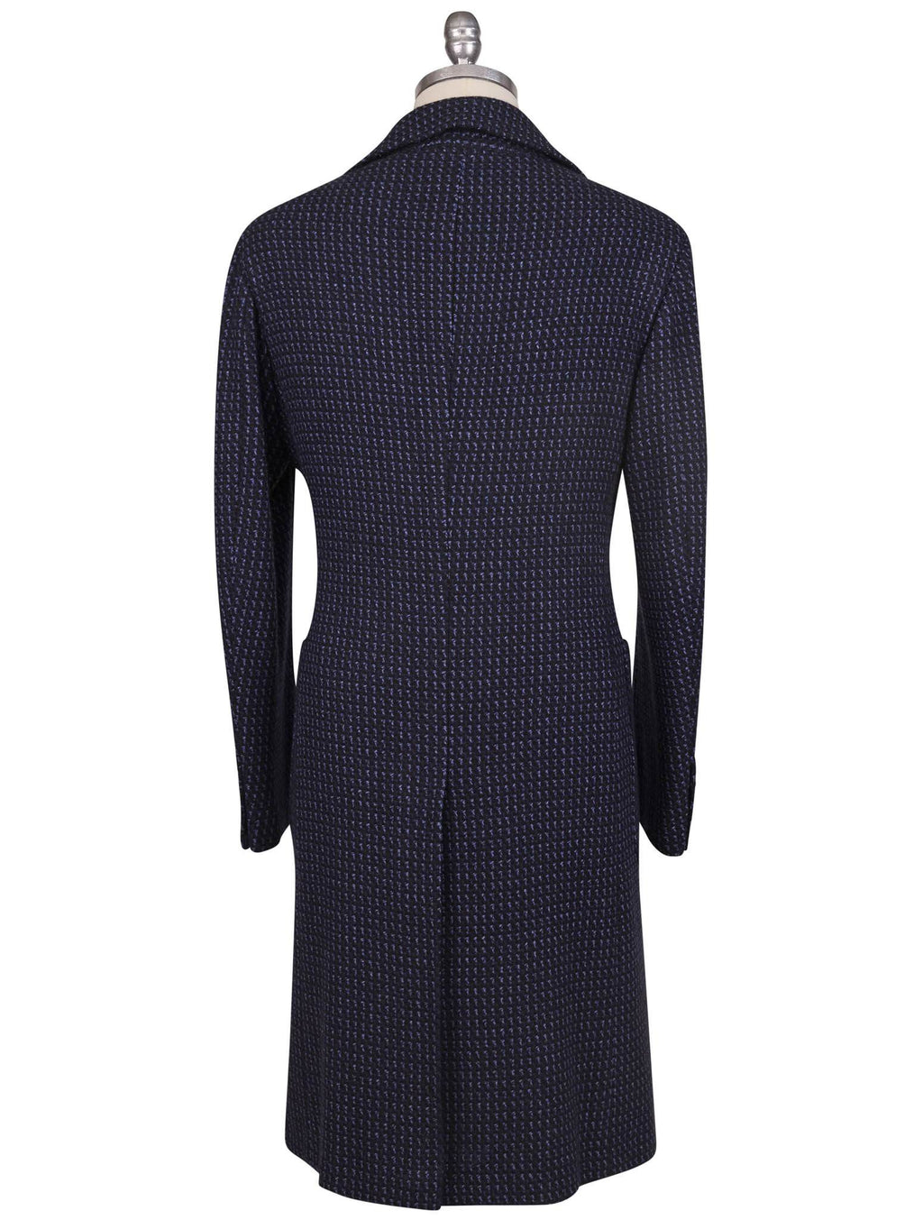 Kiton Blue Cashmere Overcoat