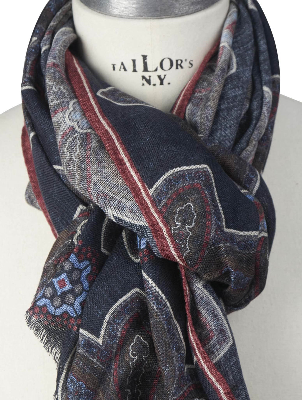 Kiton Kiton Multicolor Cashmere Scarf Multicolor 001