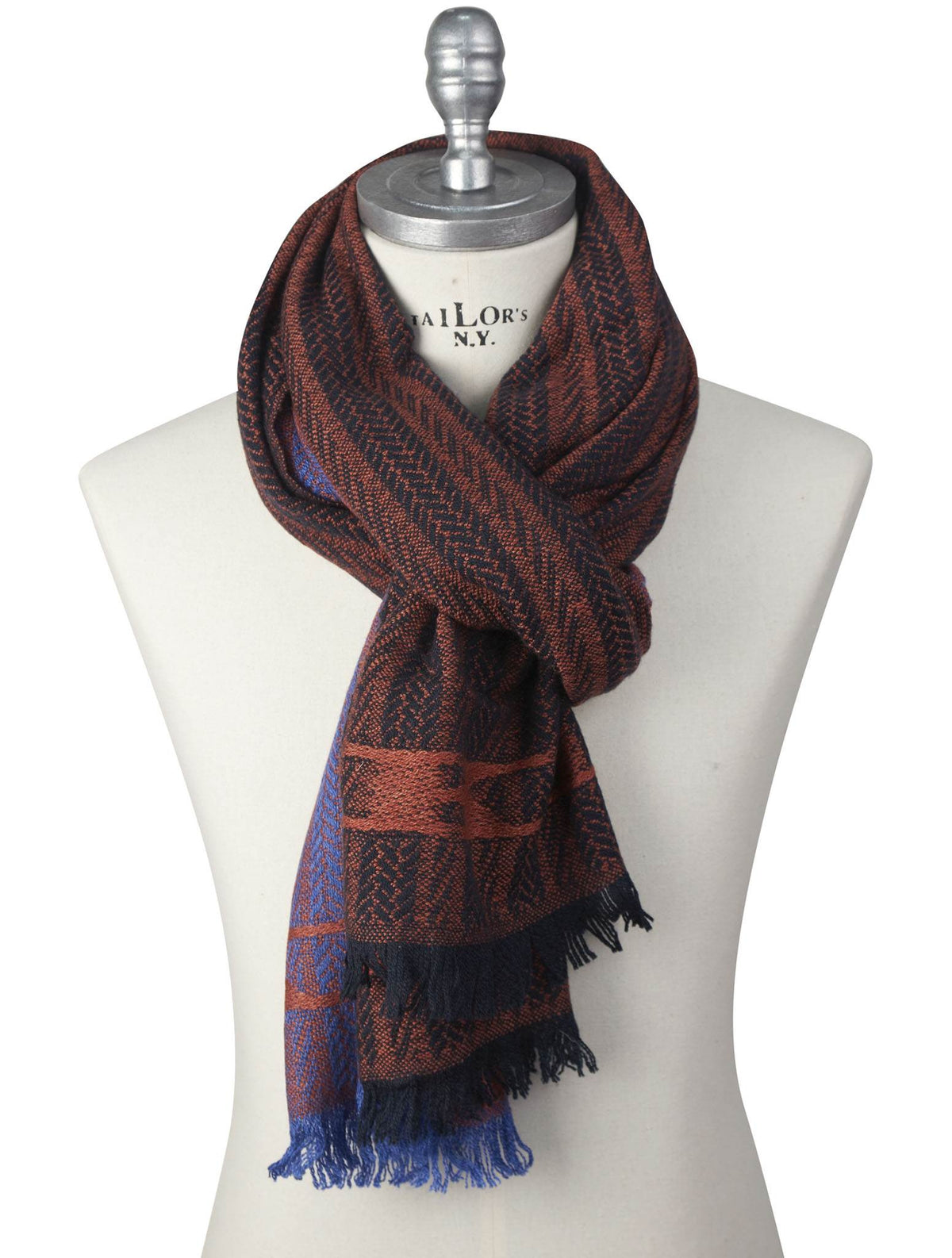 Kiton Kiton Multicolor Cashmere Silk Scarf Multicolor 000