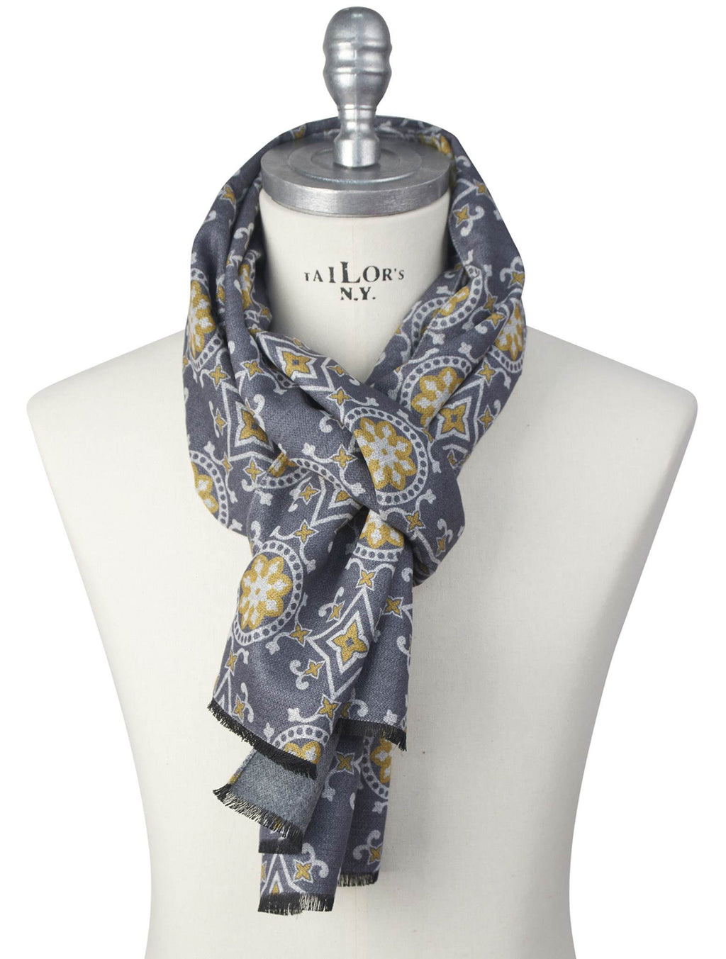 Kiton Kiton Multicolor Silk Scarf Multicolor 000