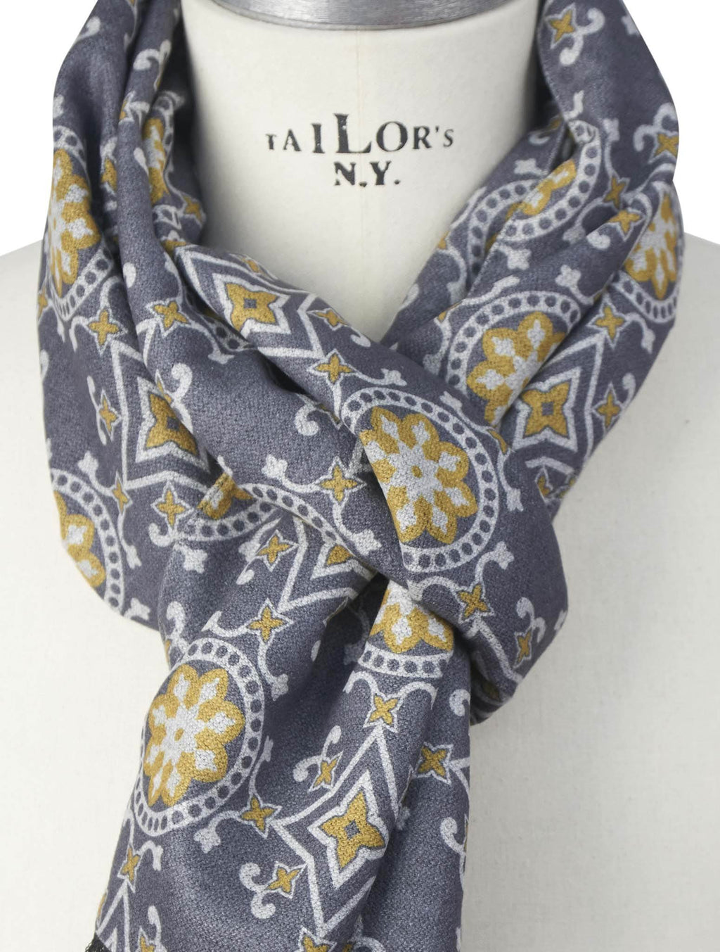 Kiton Kiton Multicolor Silk Scarf Multicolor 001