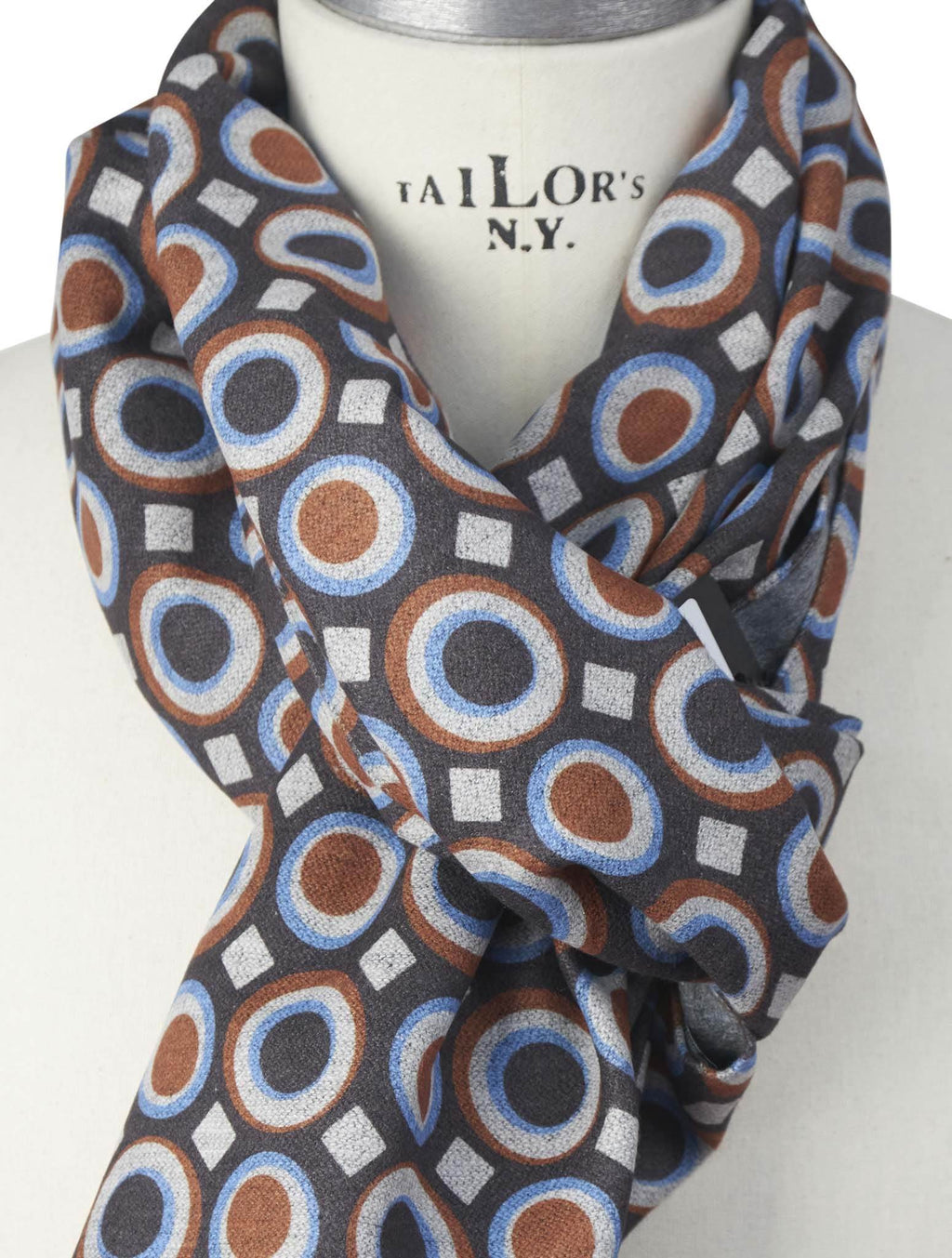 Kiton Kiton Multicolor Silk Scarf Multicolor 001